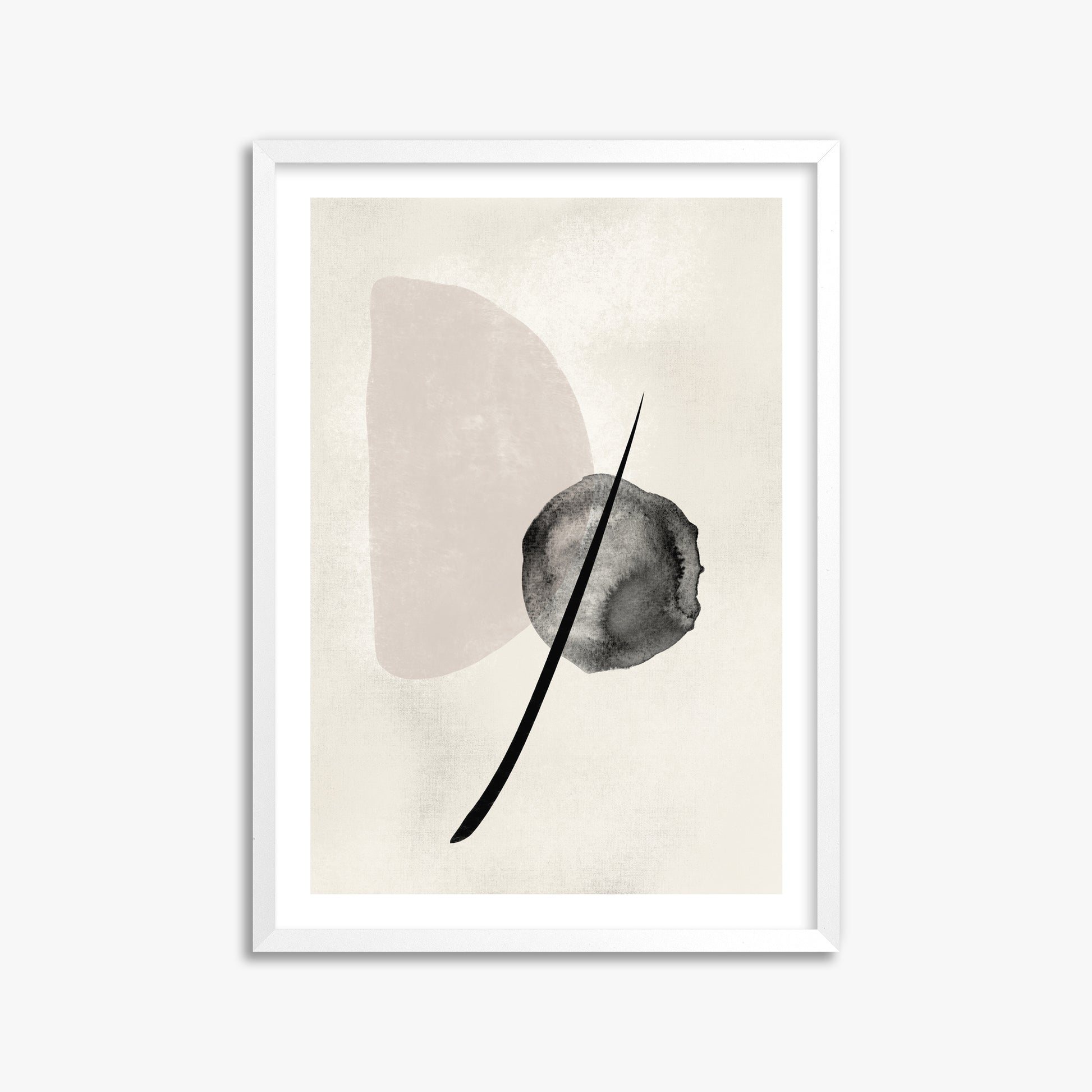 Celestial Balance, 50x70cm Whitek Framed Art Reproduction