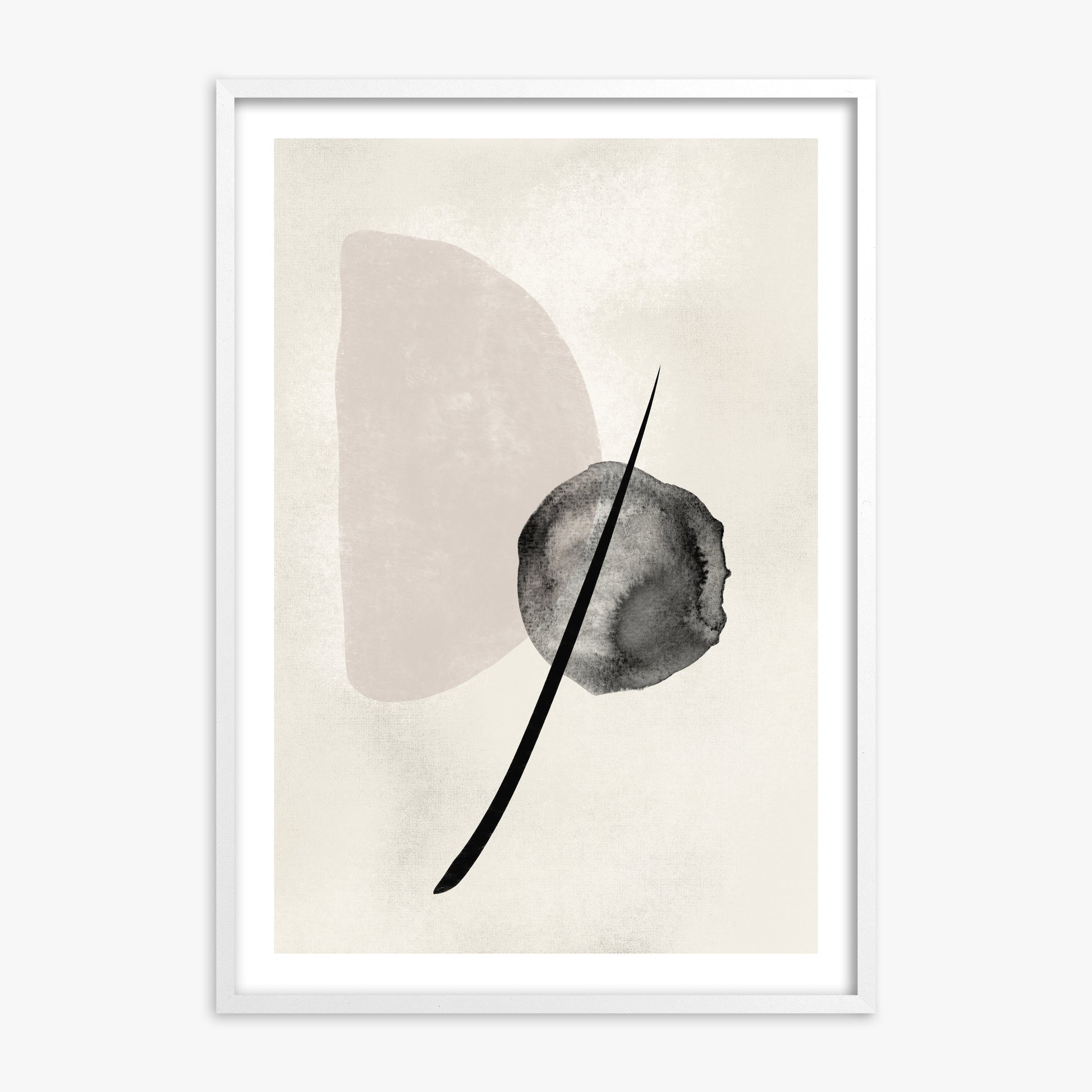 Celestial Balance, 70x100cm Whitek Framed Art Reproduction