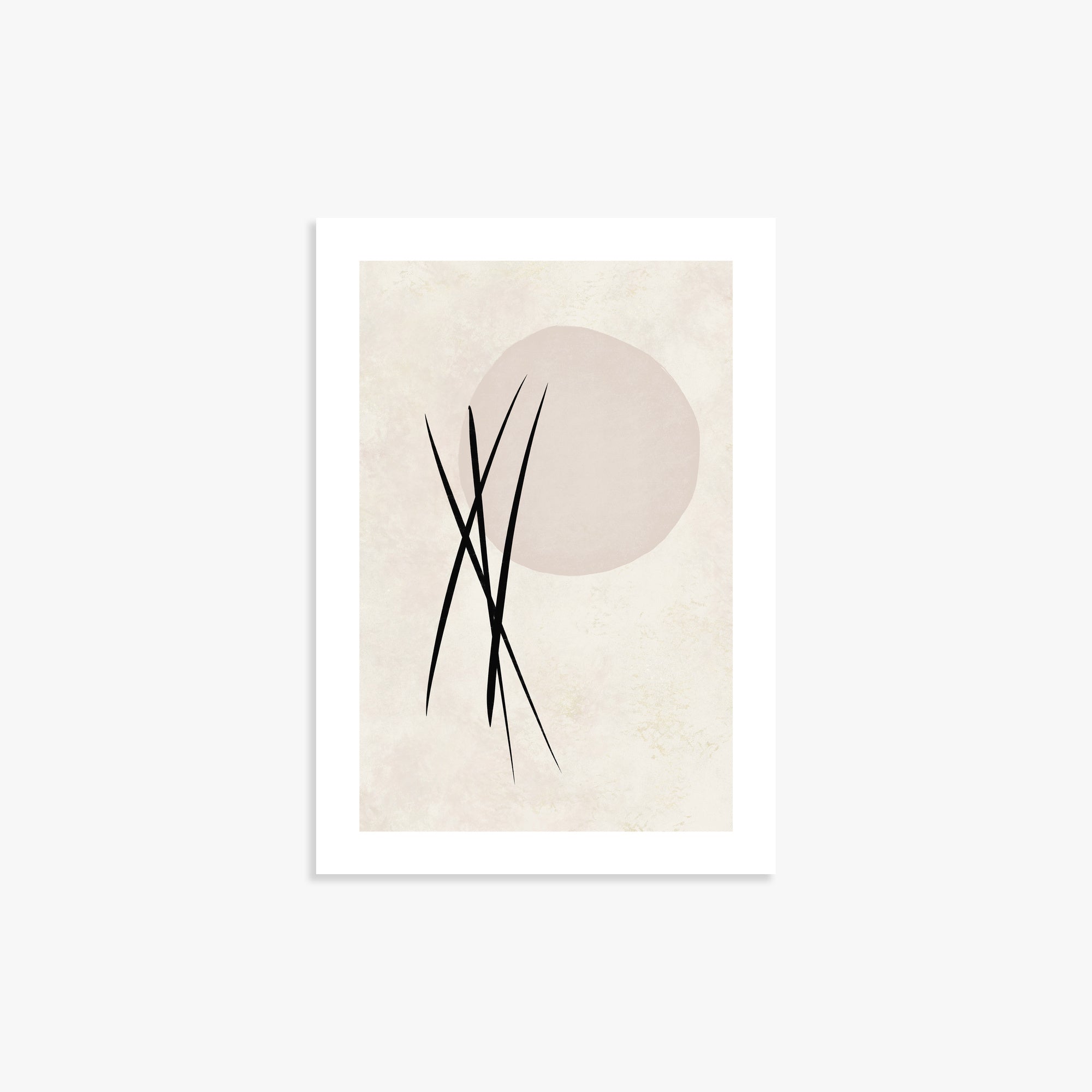 Moonlit Reeds, 21x30cm Printed Poster