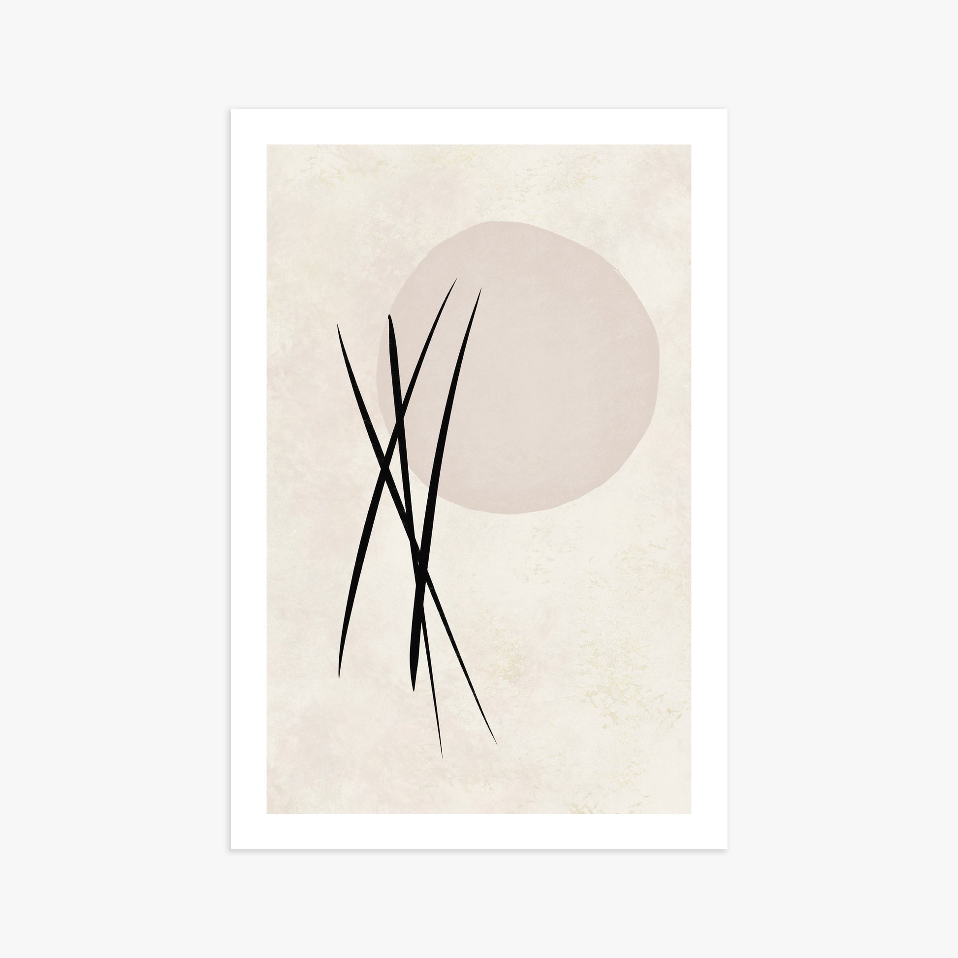 Moonlit Reeds, 61x91cm Printed Poster