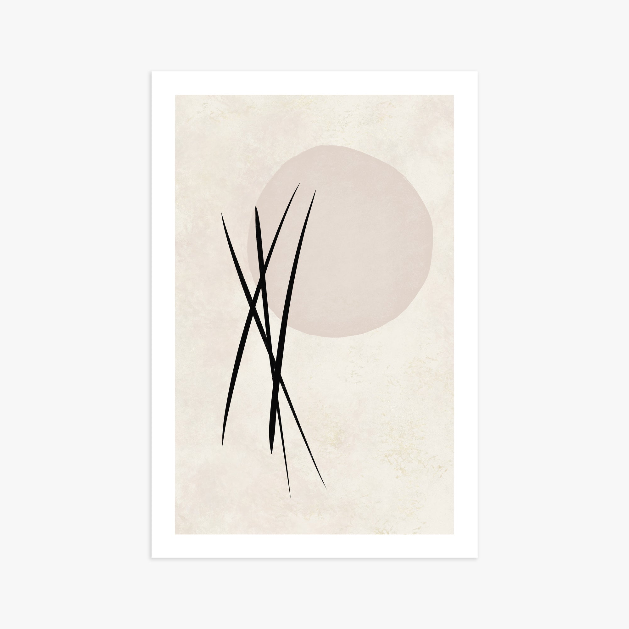 Moonlit Reeds, 61x91cm Printed Poster
