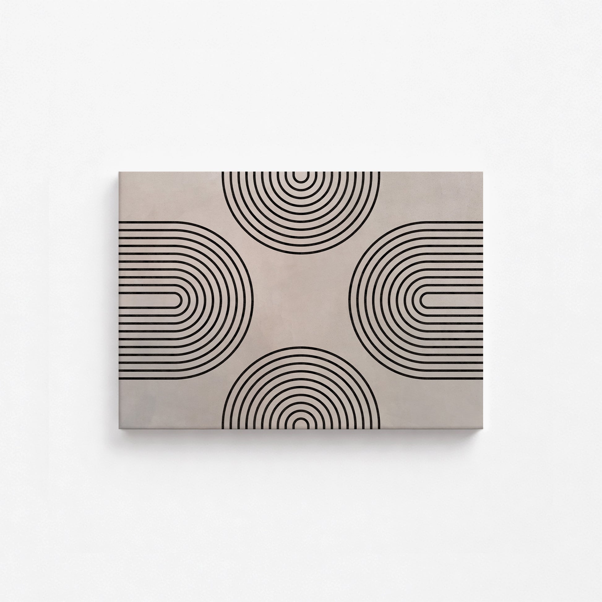 Rhythm & Curves, 30x21cm Satin Canvas Poster