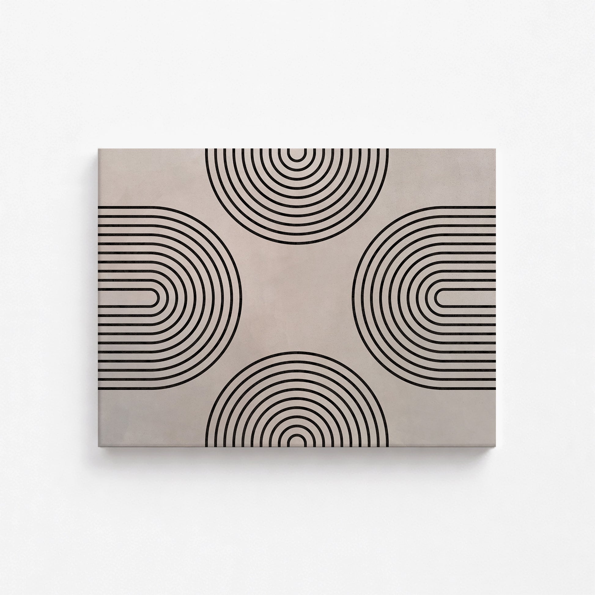 Rhythm & Curves, 40x30cm Satin Canvas Poster