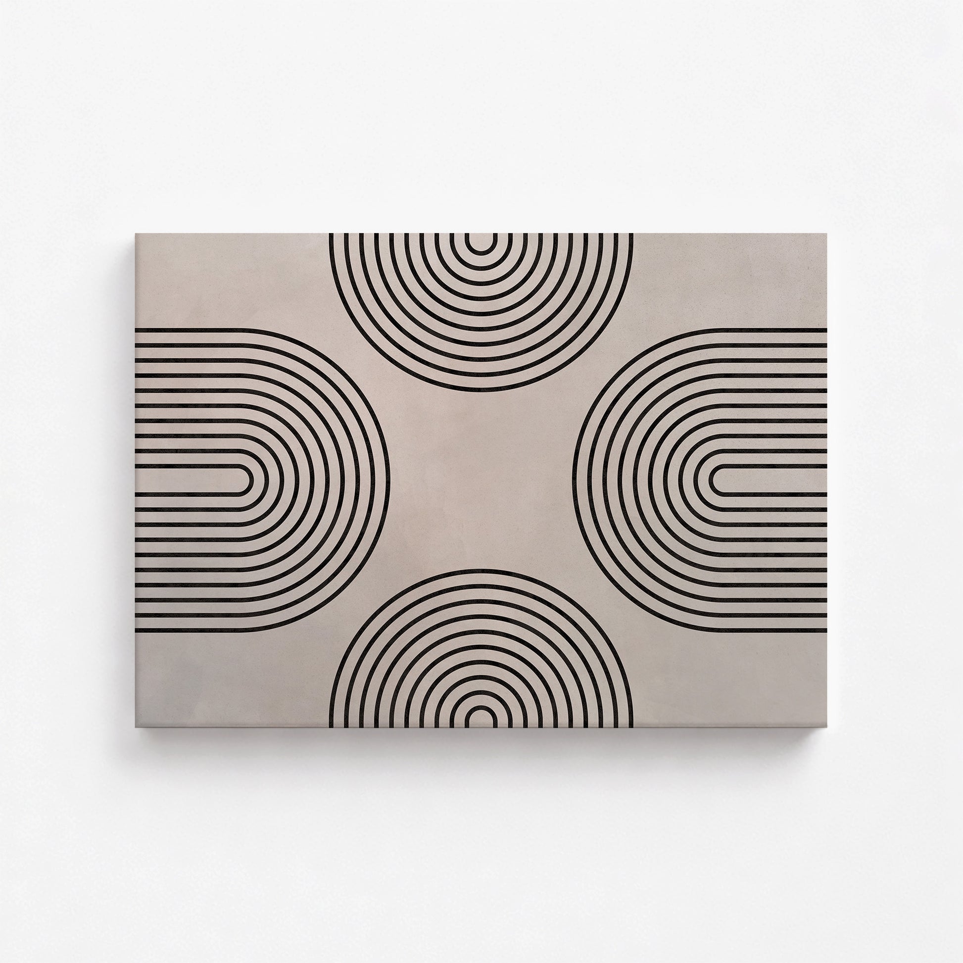 Rhythm & Curves, 70x50cm Satin Canvas Poster