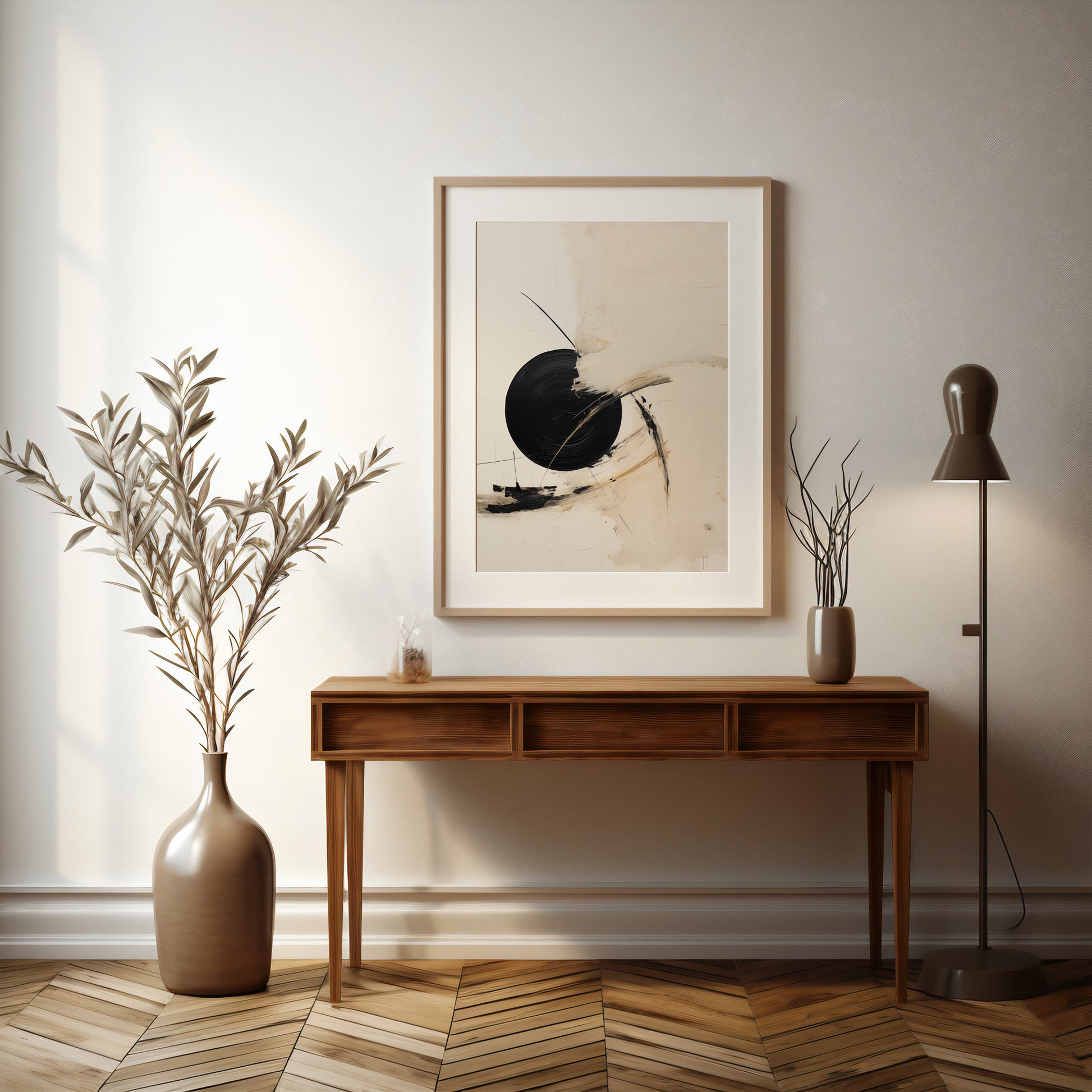 Design Concept No. 37 for Shattered Eclipse Modern Poster Art