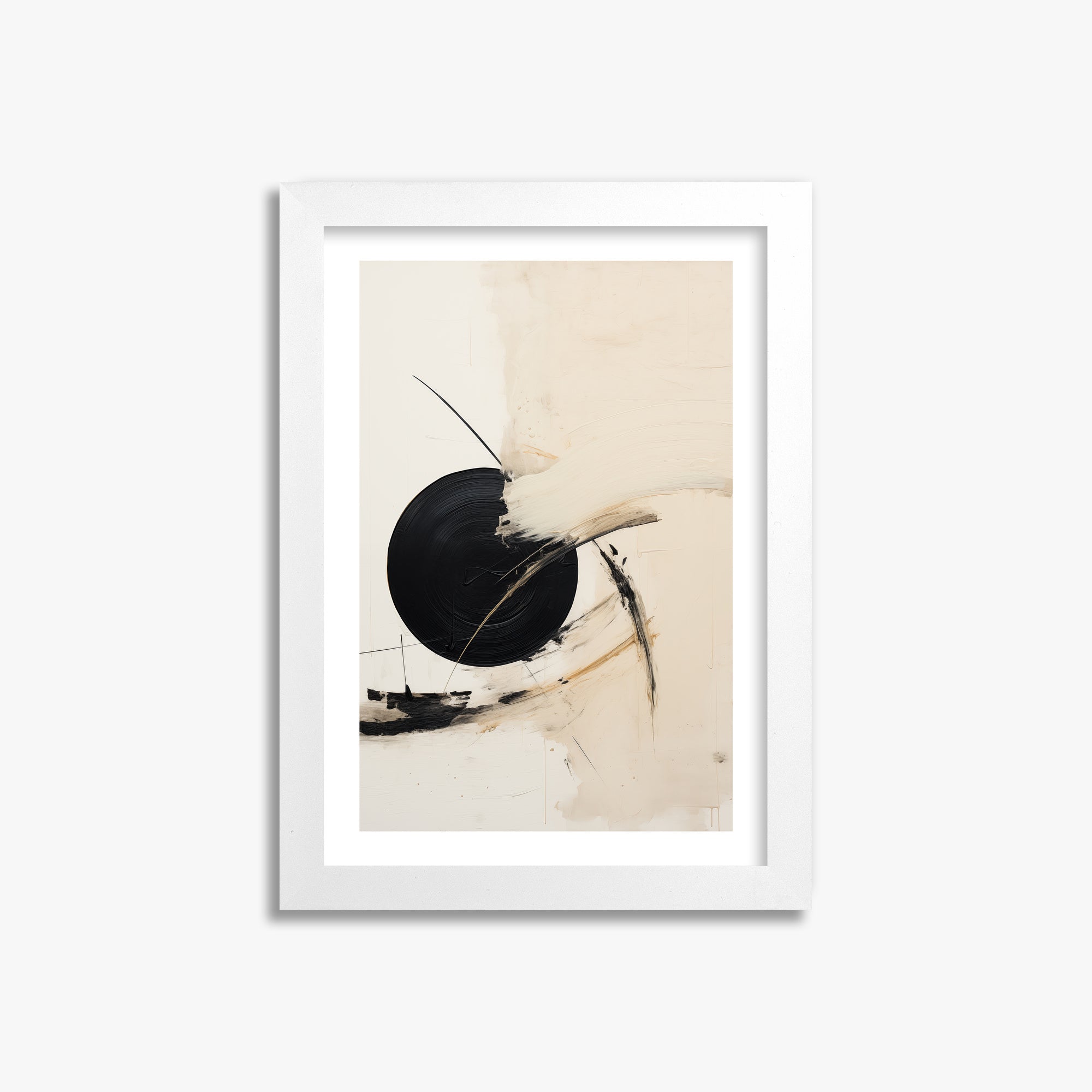 Shattered Eclipse, 21x30cm Whitek Framed Art Reproduction