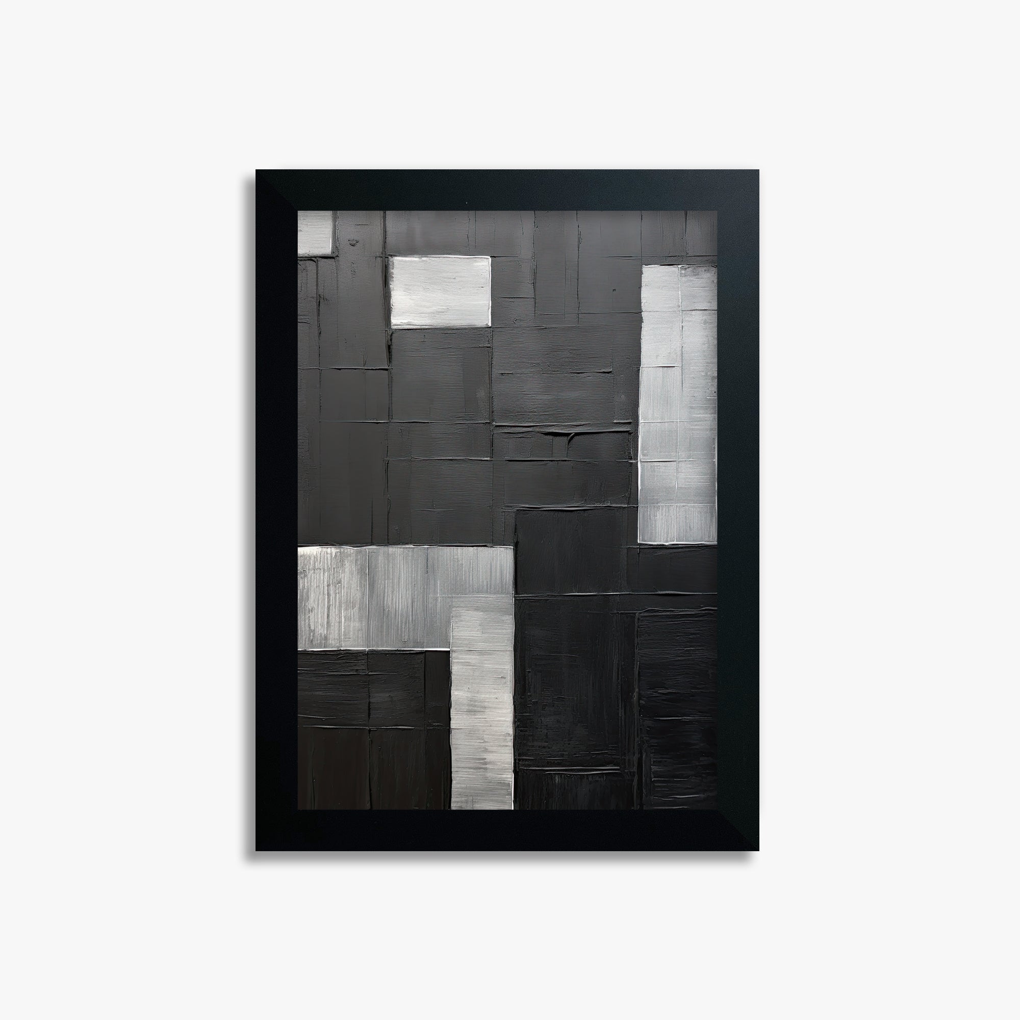 Urban Matrix, 21x30cm Framed Poster With Black Frame