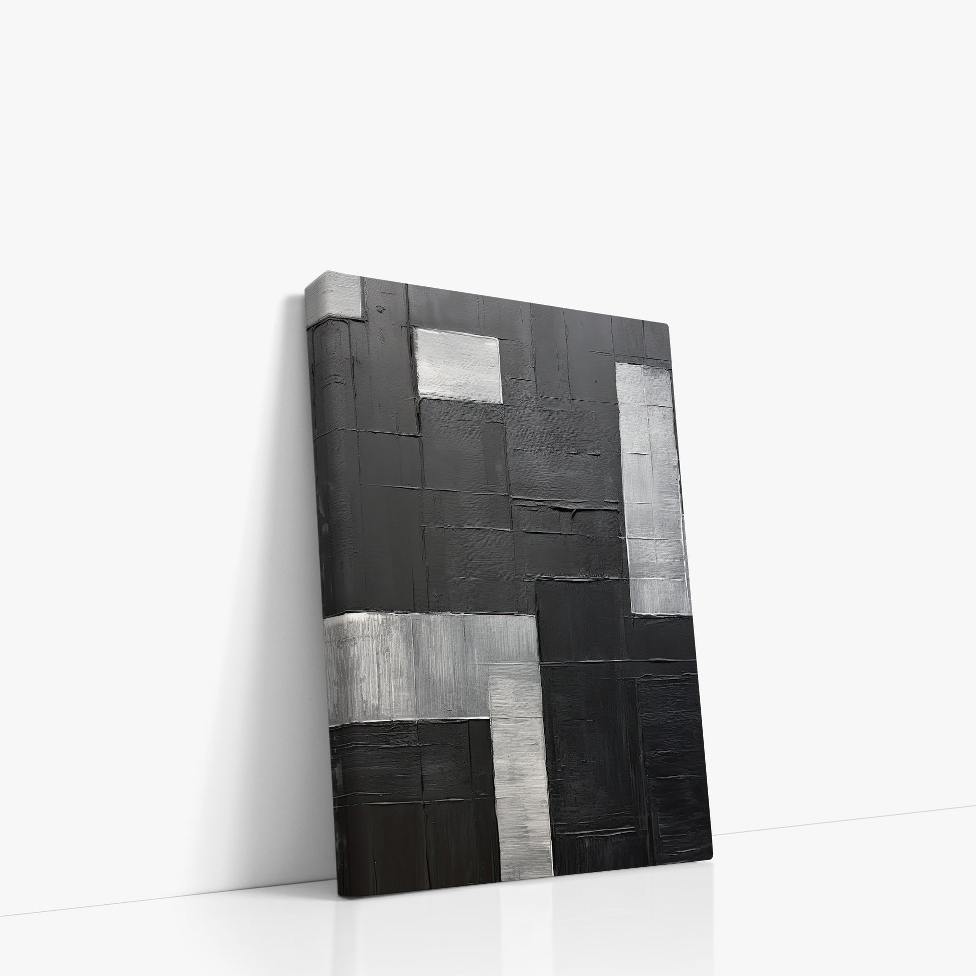 Urban Matrix, 21x30cm Satin Canvas Art Reproduction Left Angle
