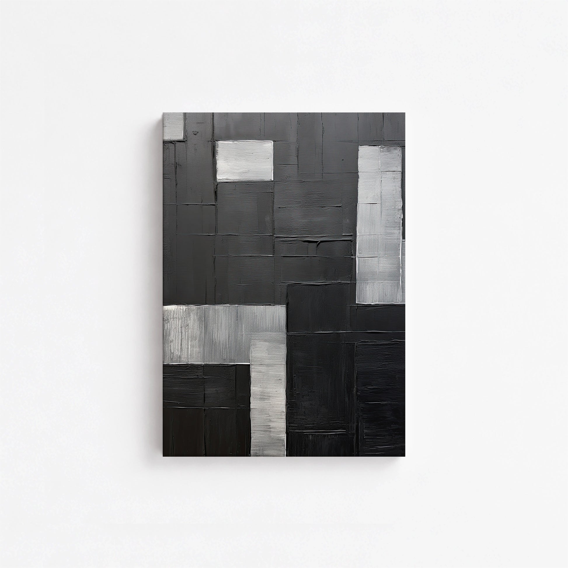 Urban Matrix, 21x30cm Satin Canvas Art Reproduction