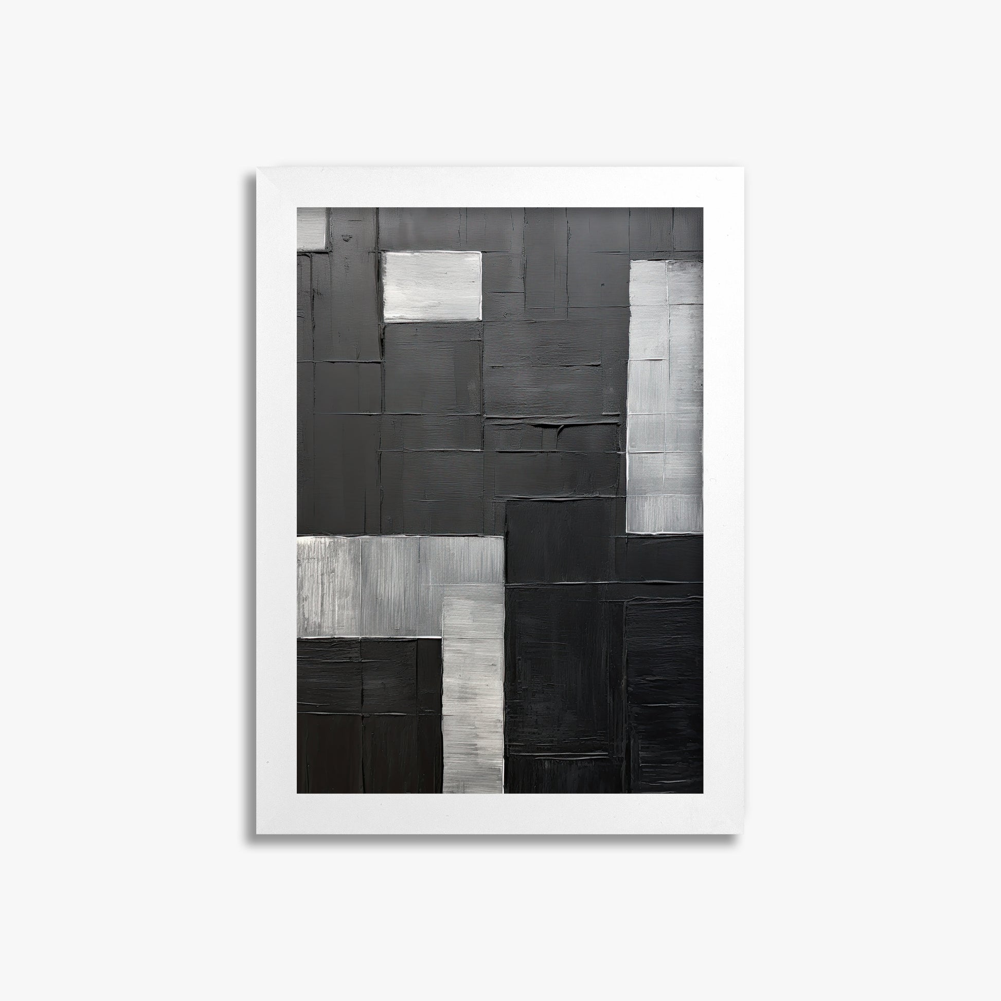 Urban Matrix, 21x30cm Framed Poster With White Frame