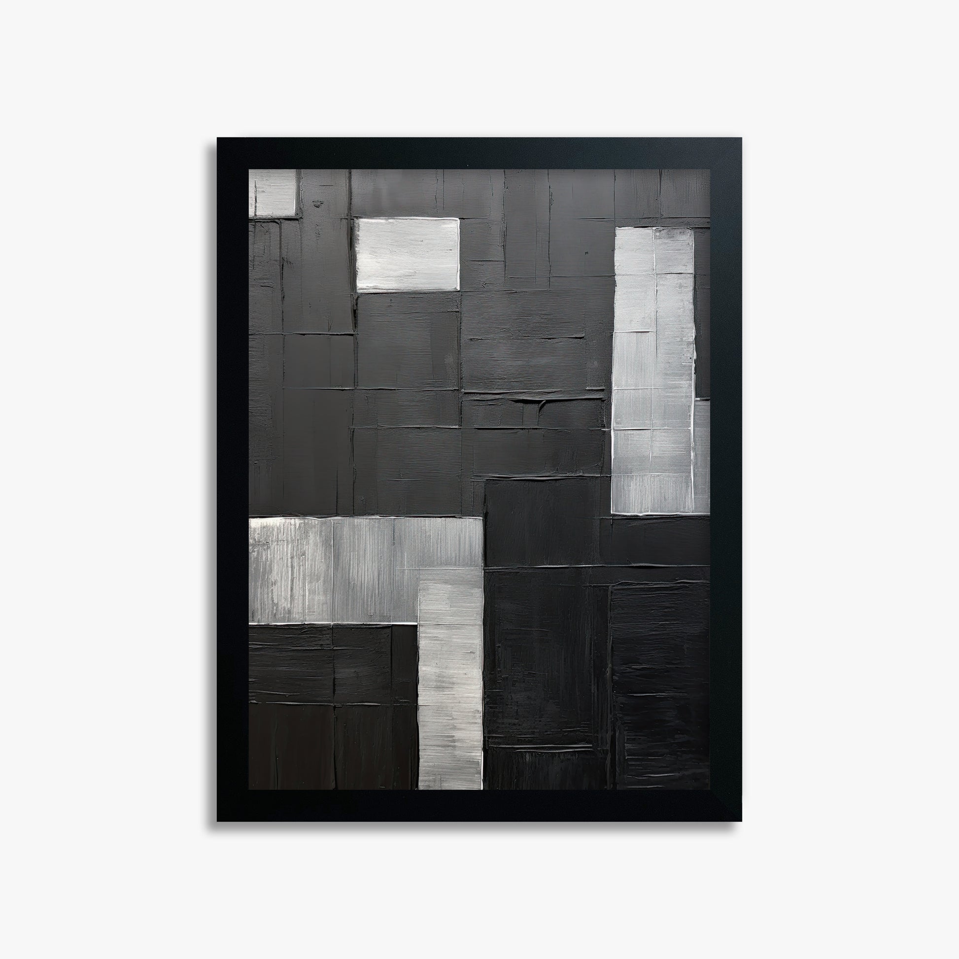 Urban Matrix, 30x40cm Framed Poster With Black Frame