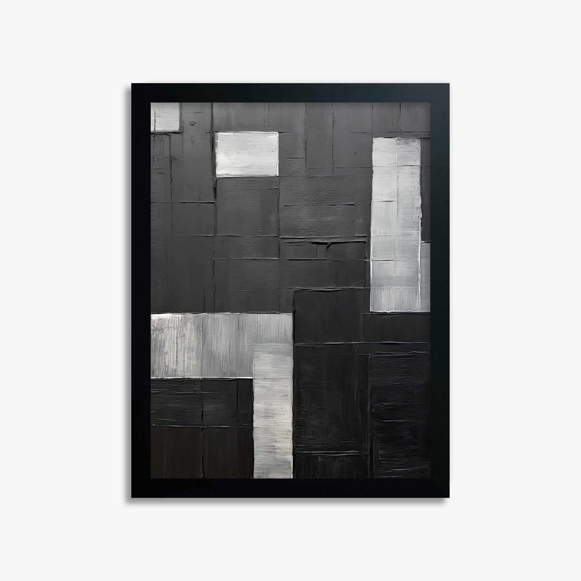 Urban Matrix, 30x40cm Framed Poster With Black Frame