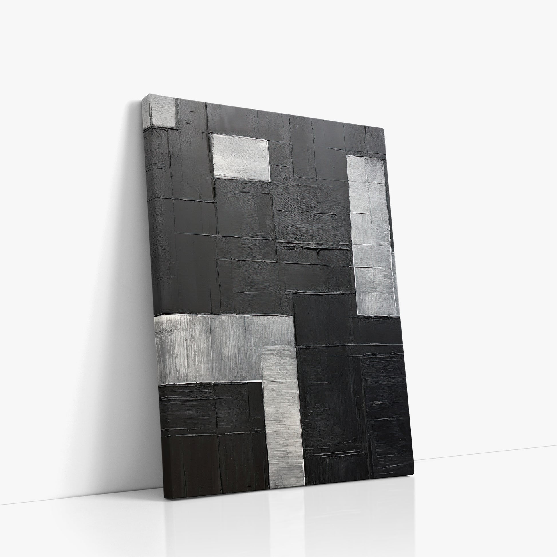Urban Matrix, 50x70cm Satin Canvas Art Reproduction Left Angle