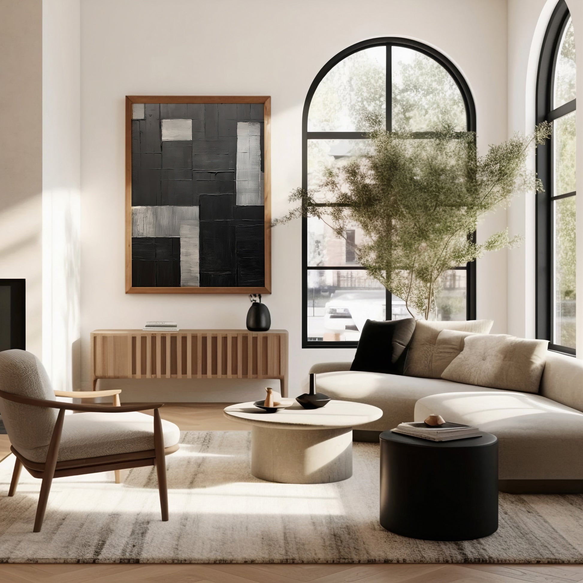 Design Concept No. 40 for Urban Matrix Modern Poster Art