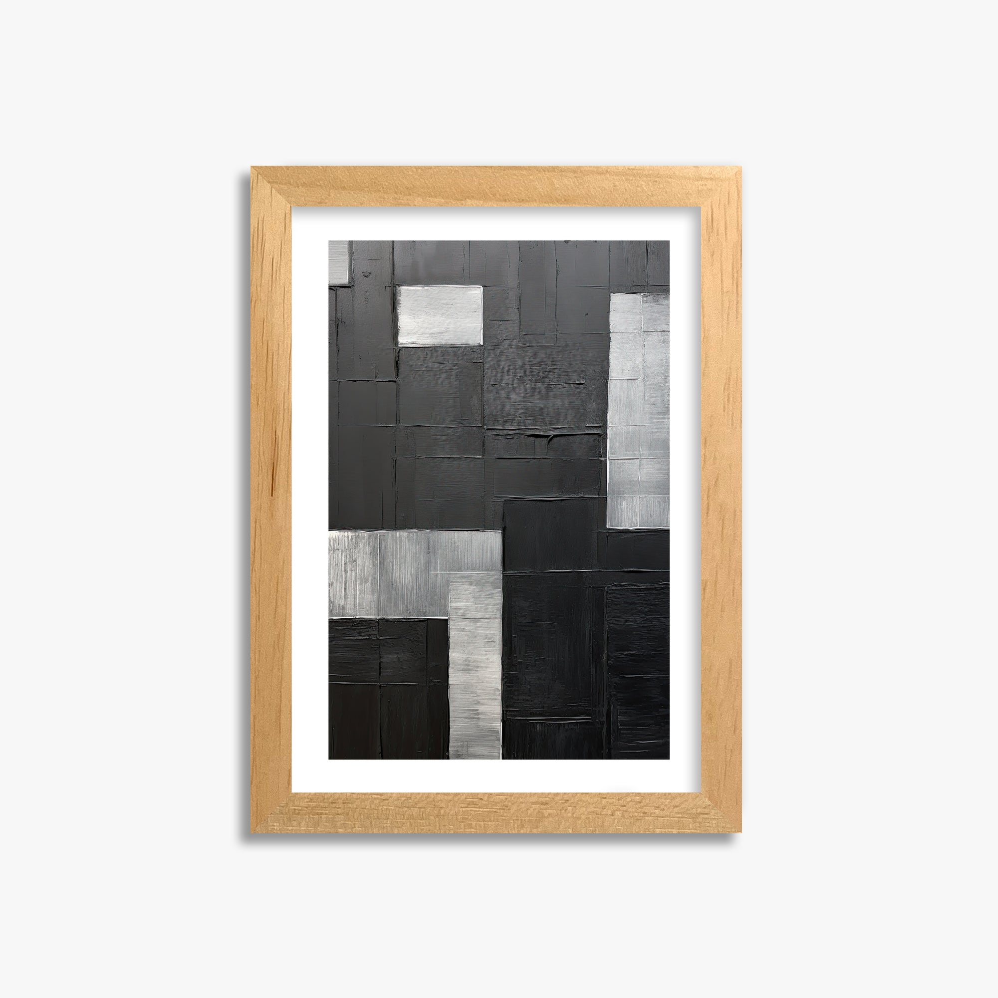 Urban Matrix, 21x30cm Oak Framed Art Reproduction