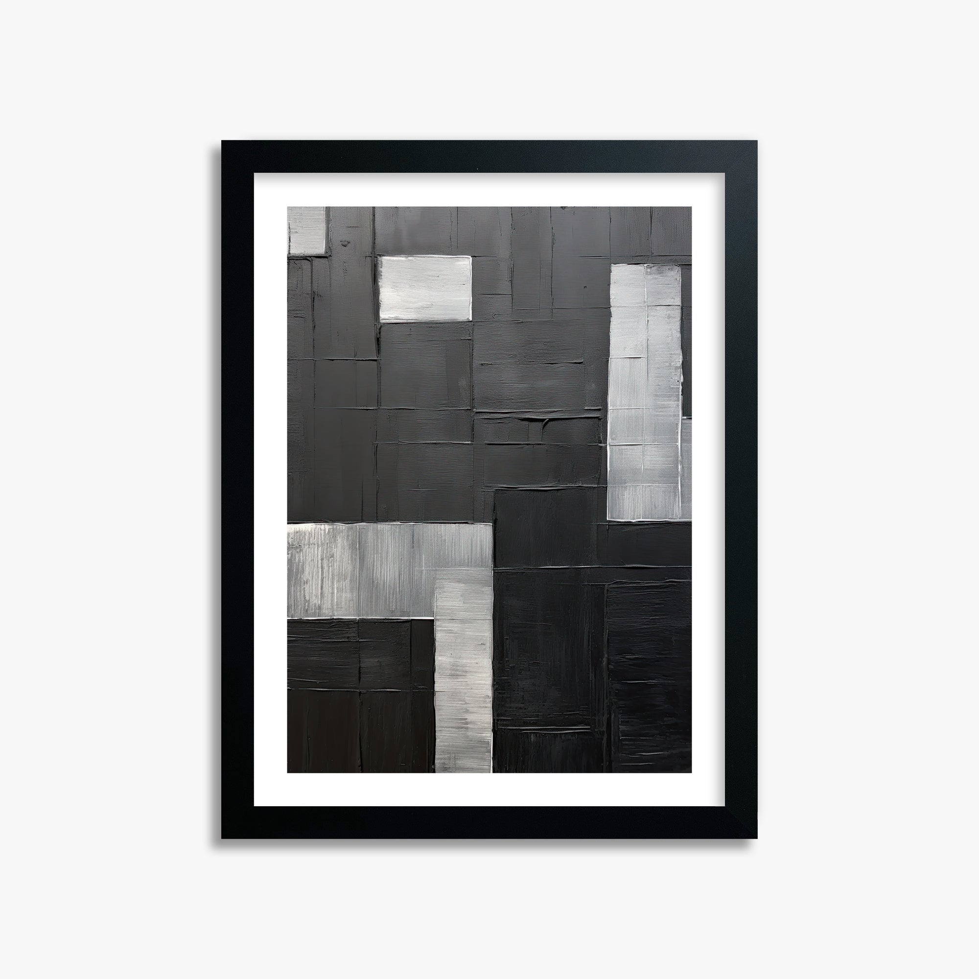 Urban Matrix, 30x40cm Black Framed Art Reproduction