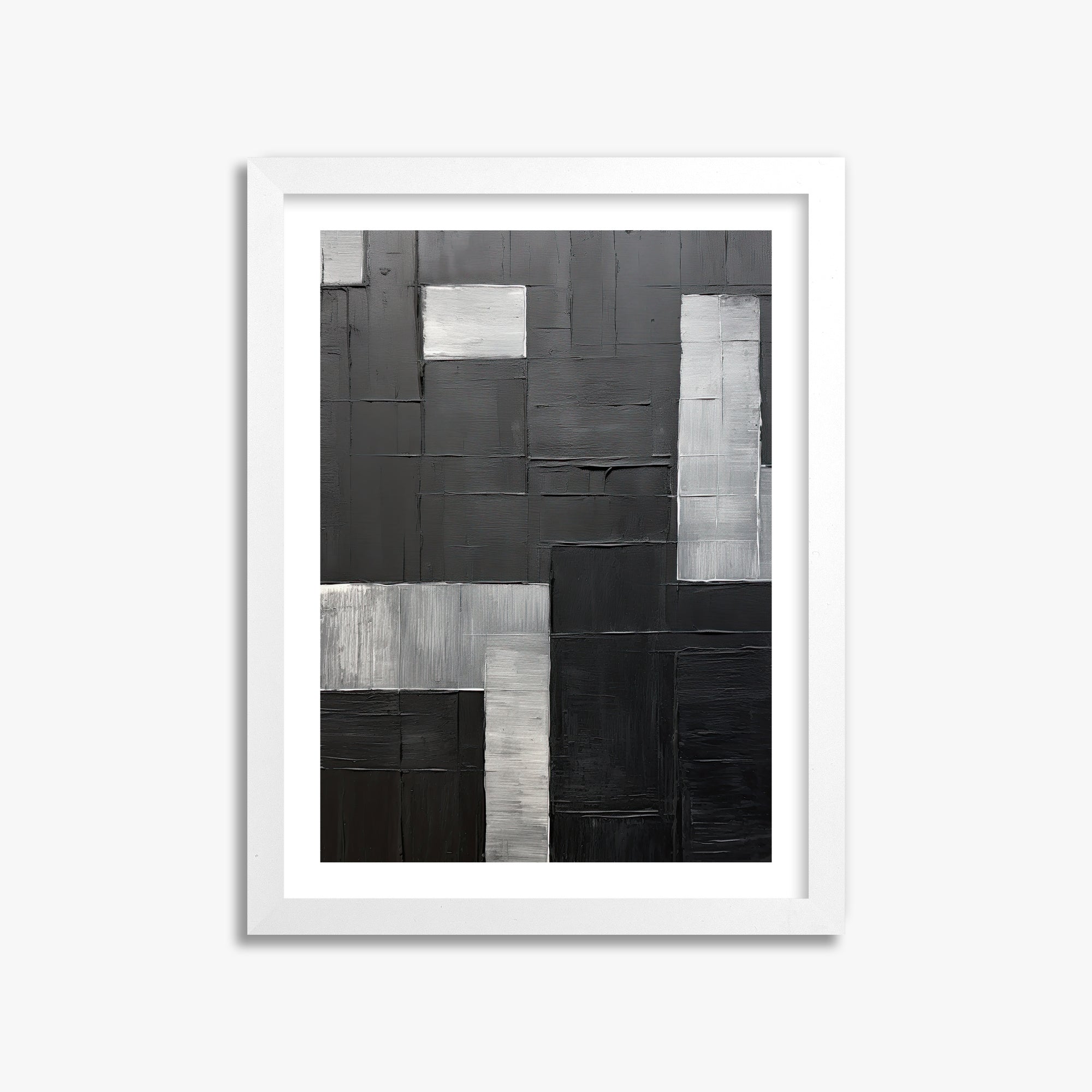 Urban Matrix, 30x40cm Whitek Framed Art Reproduction