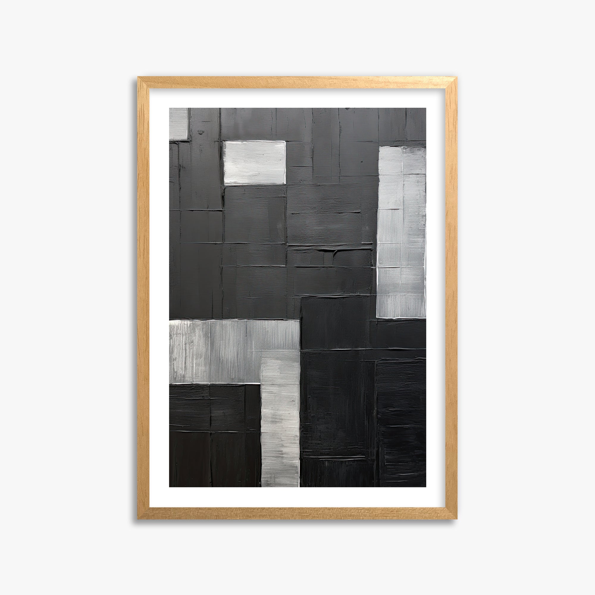Urban Matrix, 50x70cm Oak Framed Art Reproduction