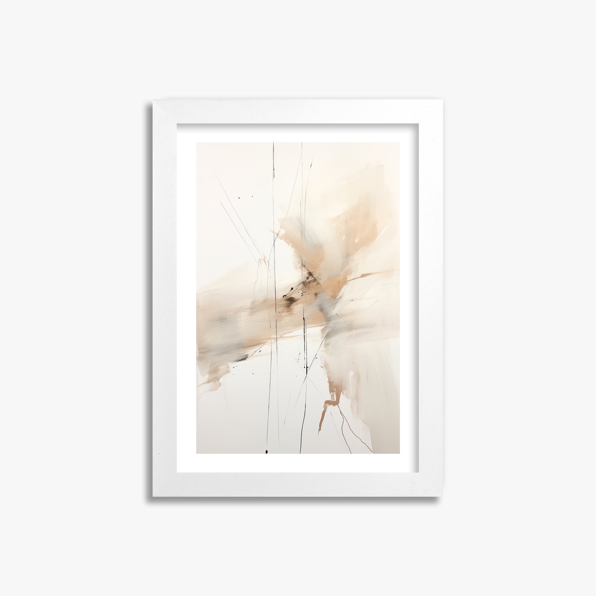 Ethereal Drifts, 21x30cm Whitek Framed Art Reproduction