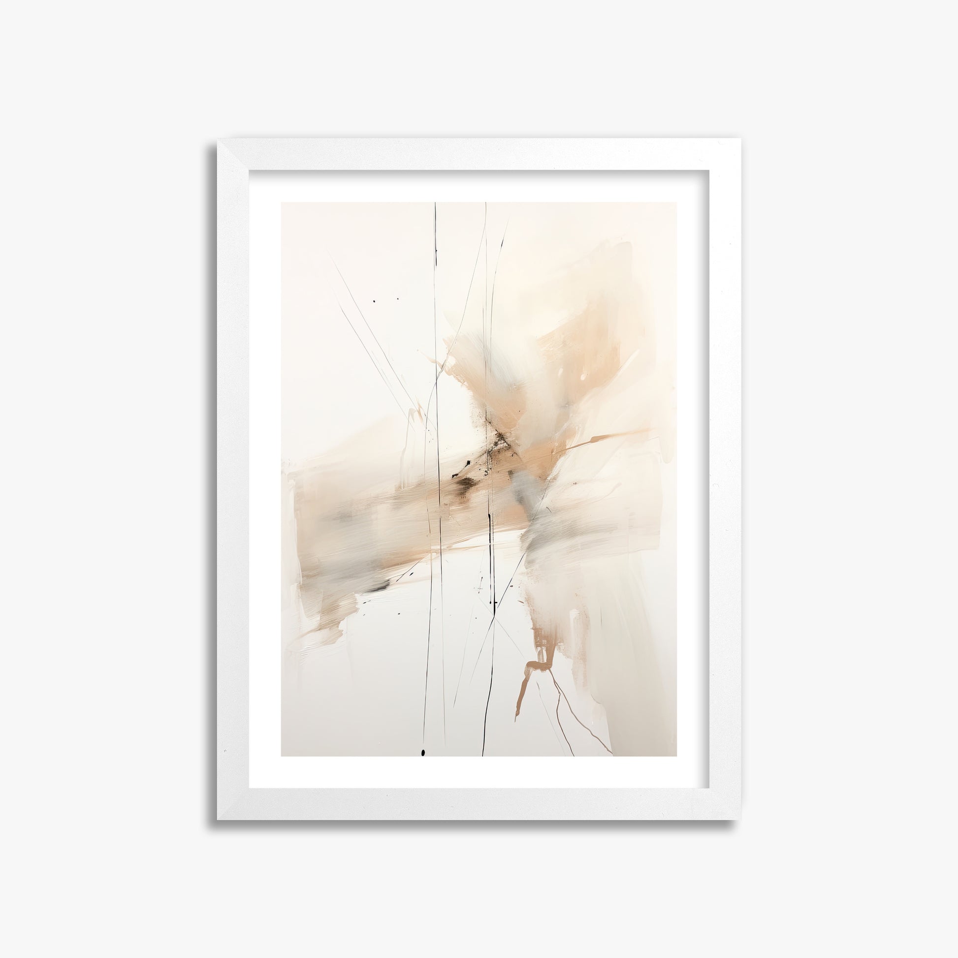Ethereal Drifts, 30x40cm Whitek Framed Art Reproduction