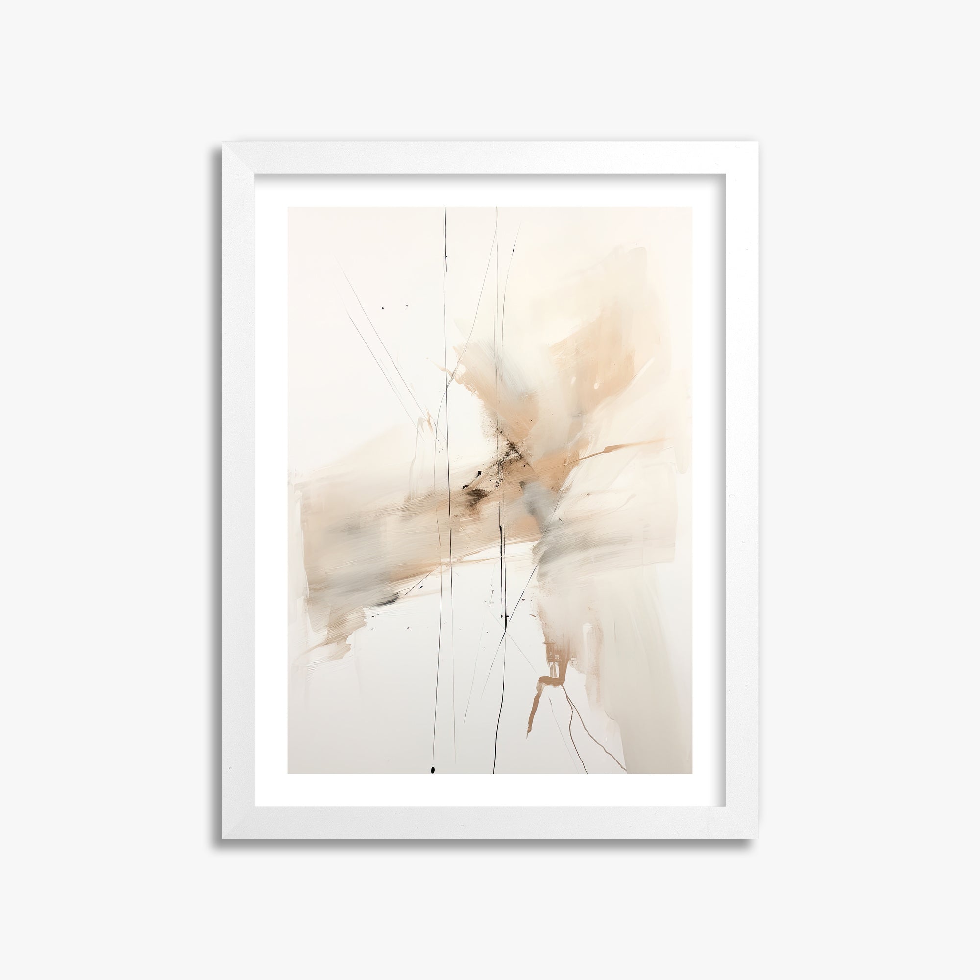 Ethereal Drifts, 30x40cm Whitek Framed Art Reproduction