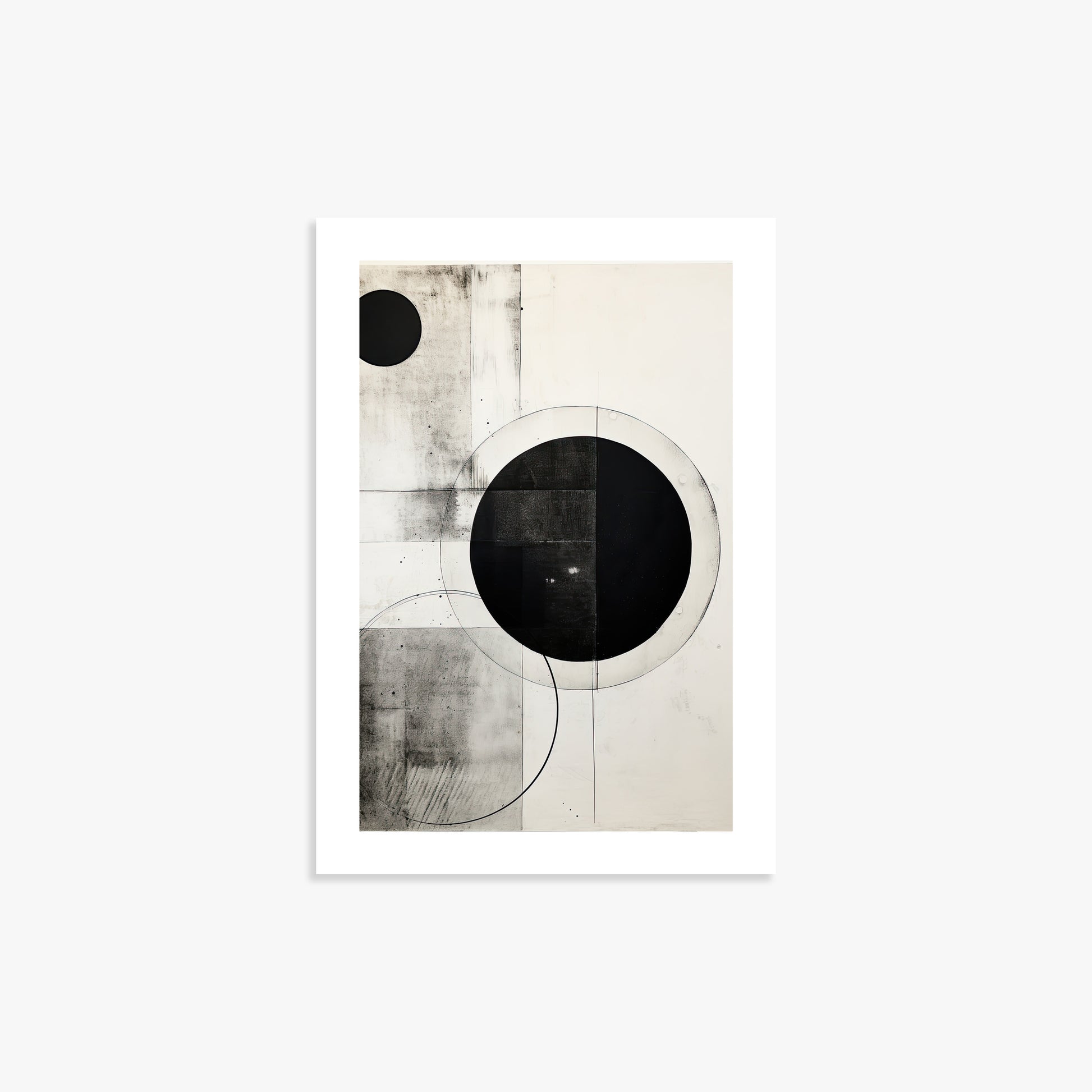 Eclipse Geometry, 21x30cm Printed Poster