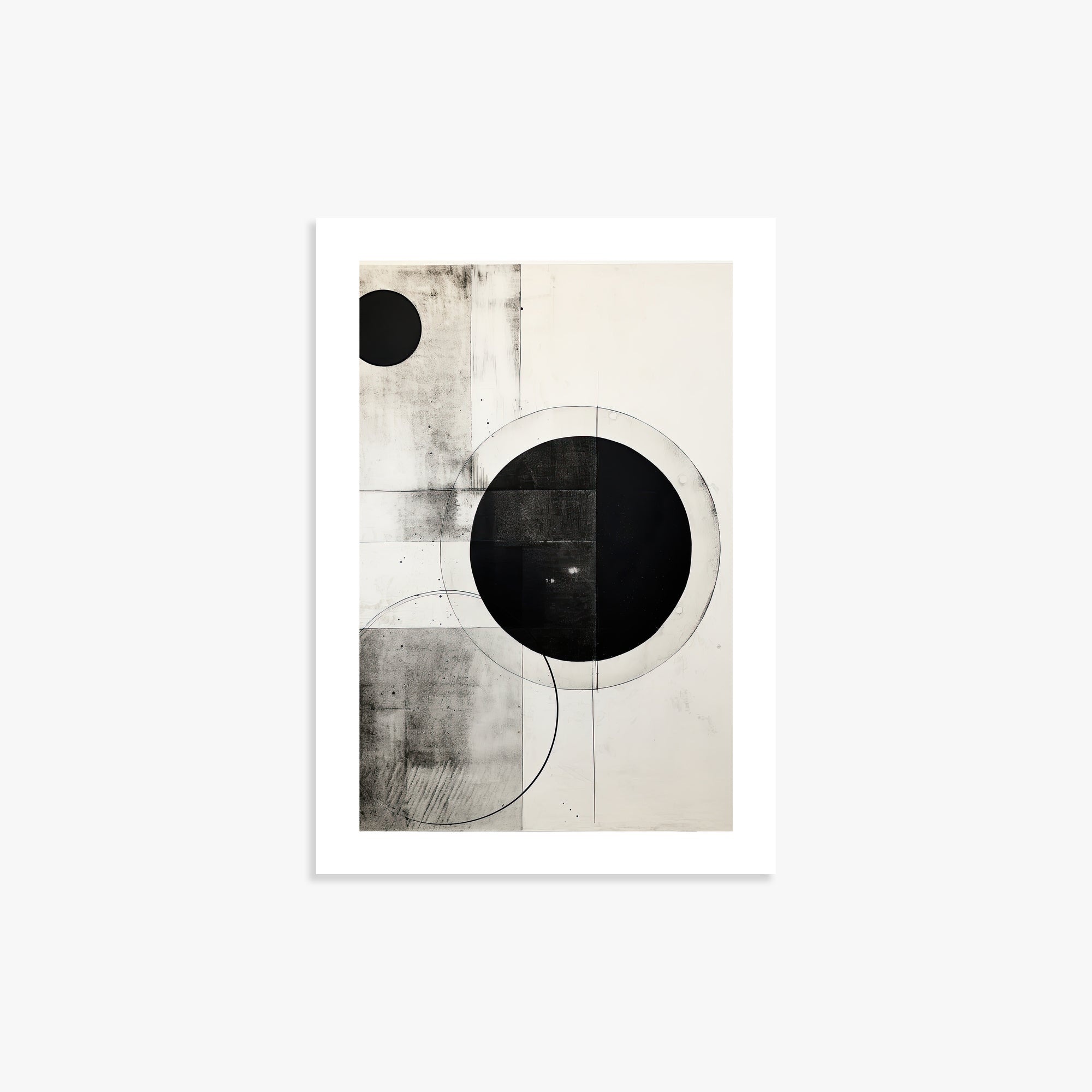 Eclipse Geometry, 21x30cm Printed Poster