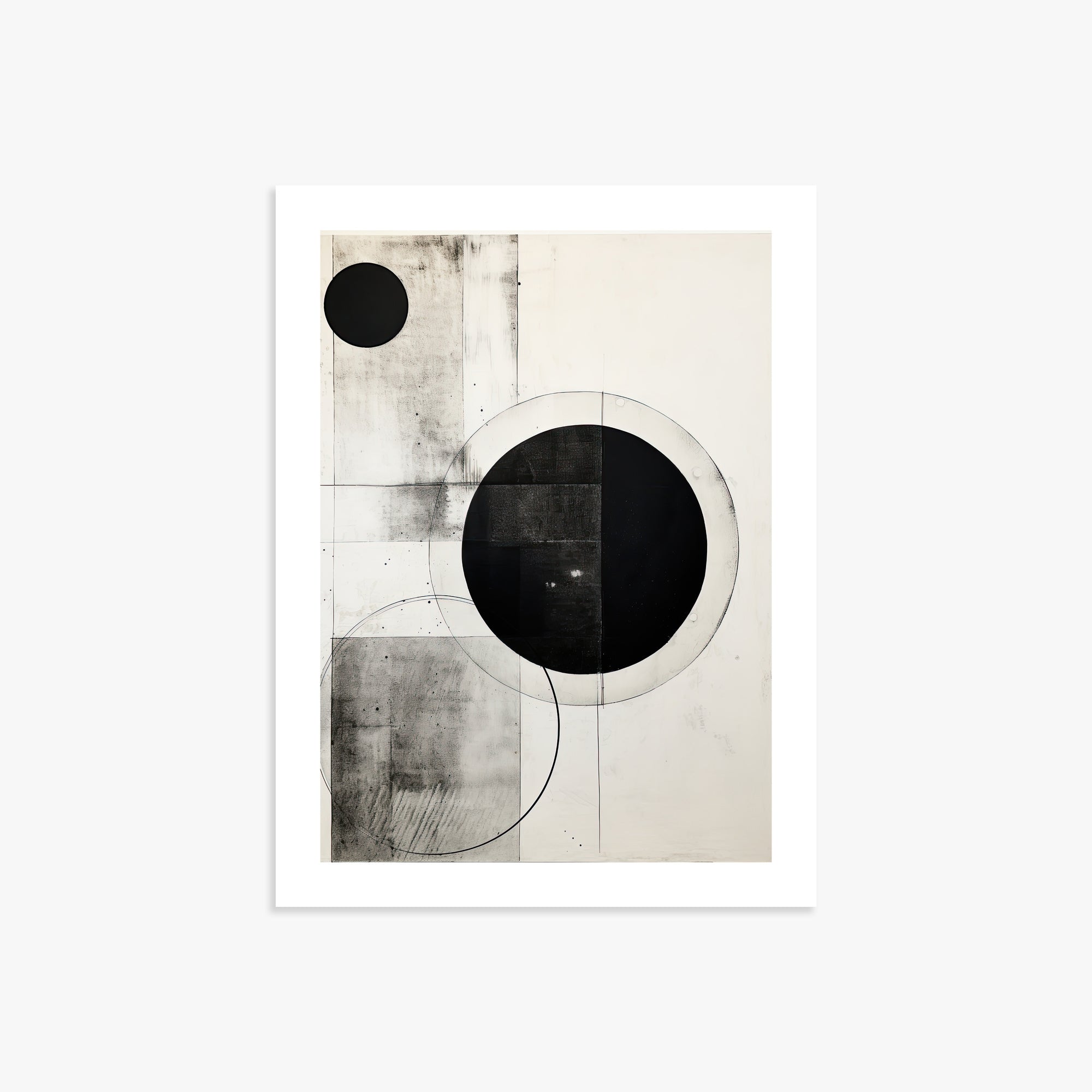 Eclipse Geometry, 30x40cm Printed Poster