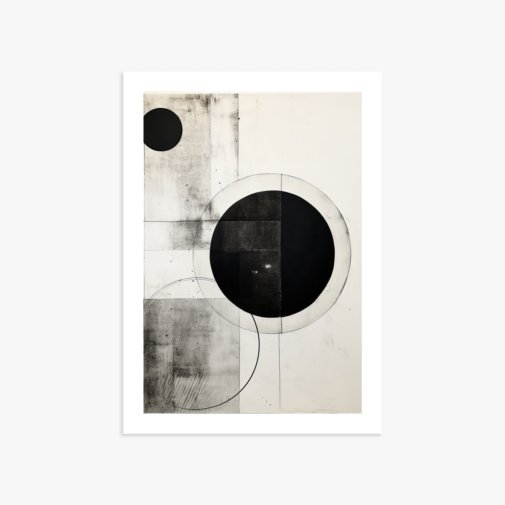 Eclipse Geometry, 50x70cm Printed Poster