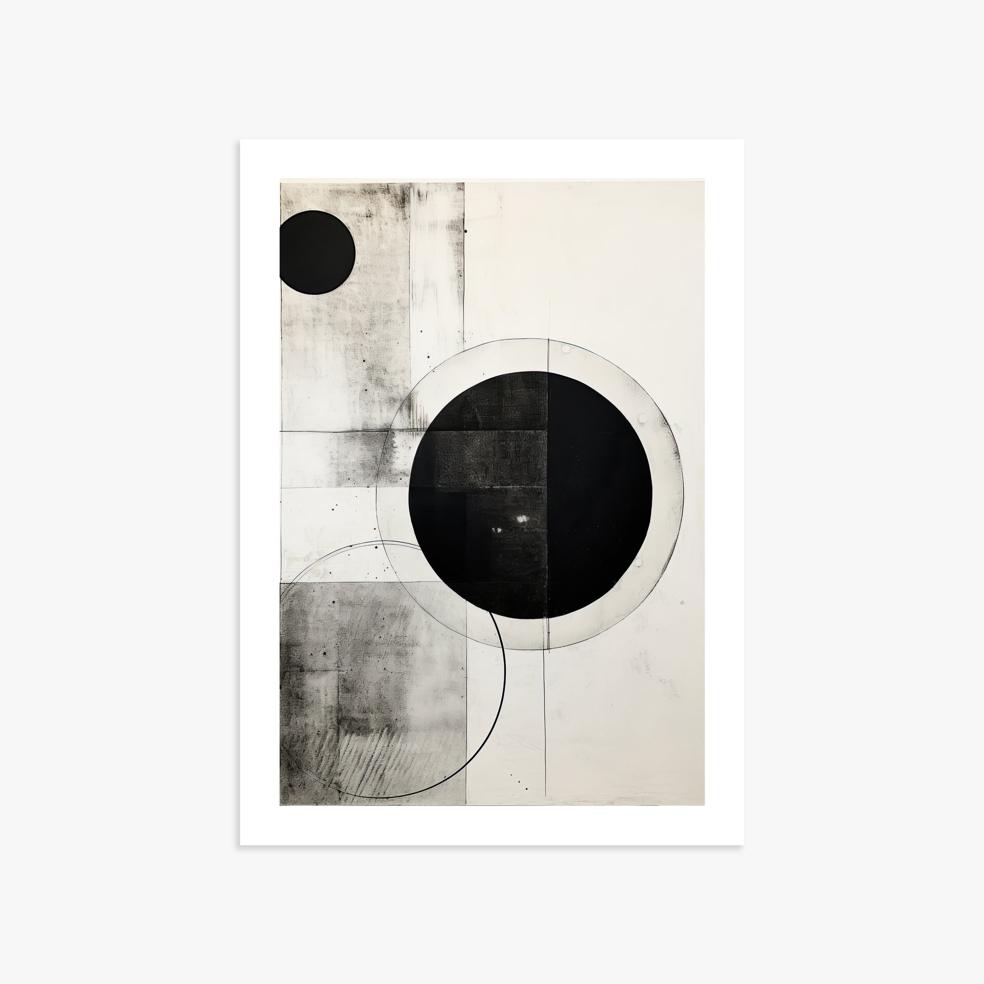 Eclipse Geometry, 50x70cm Printed Poster