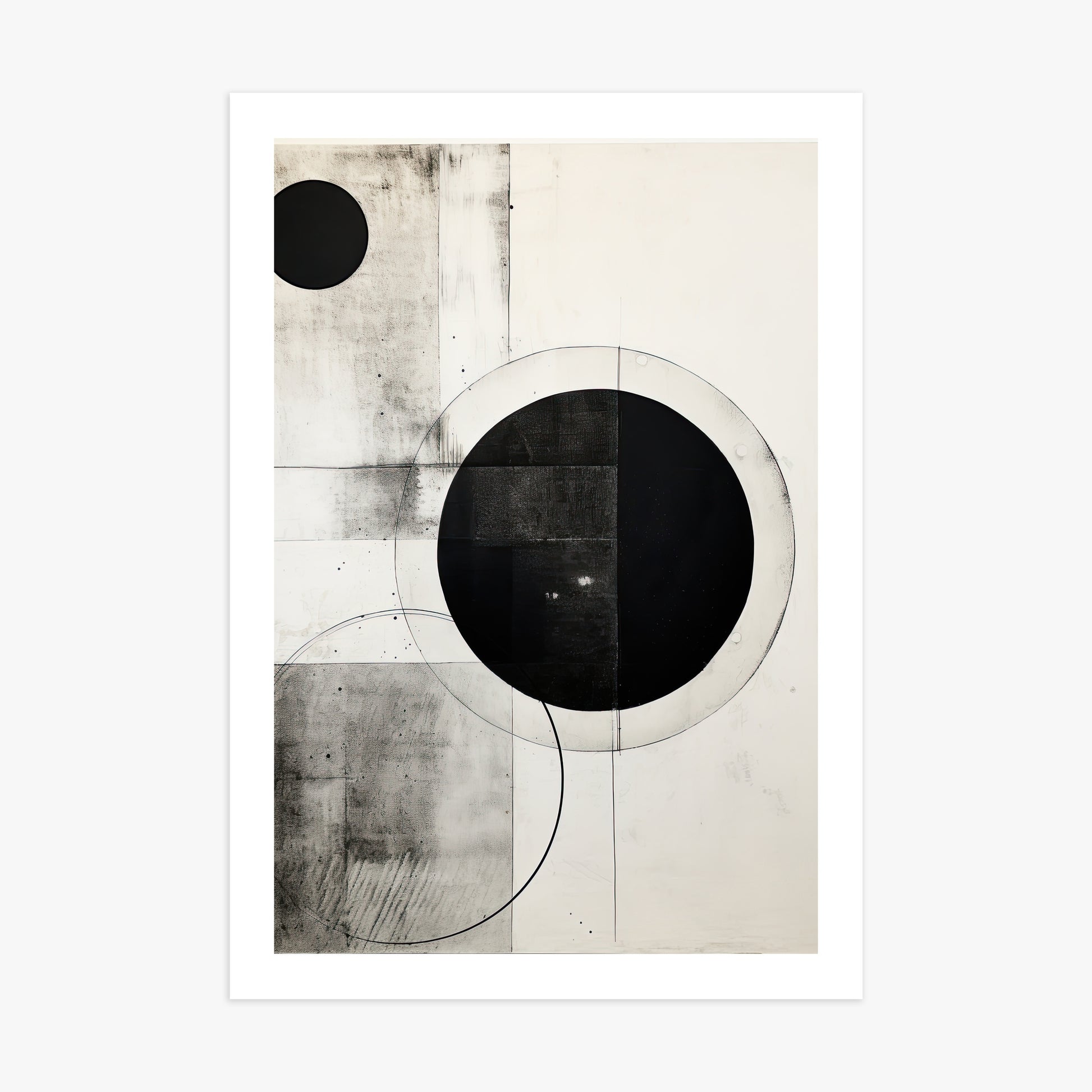 Eclipse Geometry, 70x100cm Printed Poster