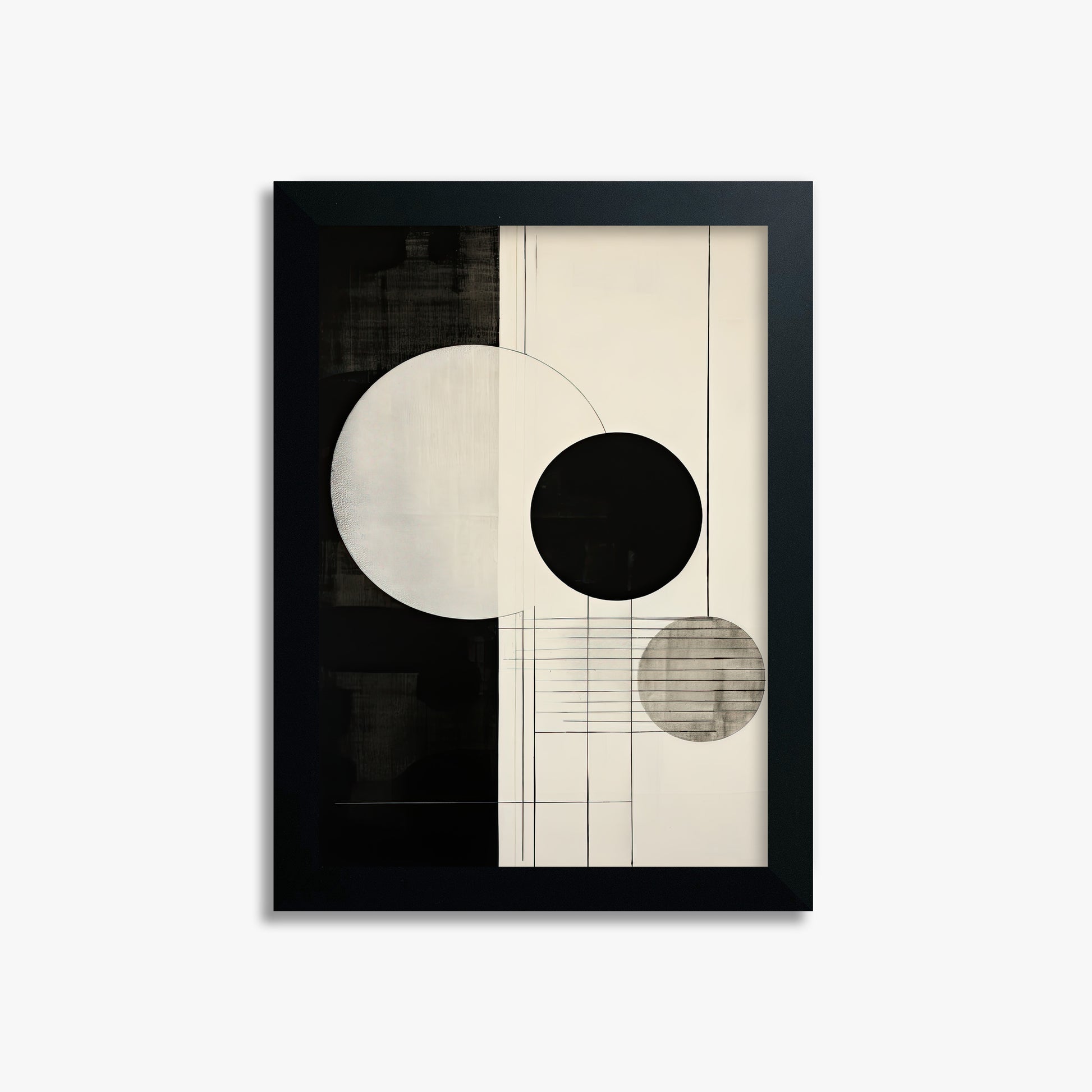 Tri-Phase Alignment, 21x30cm Framed Poster With Black Frame