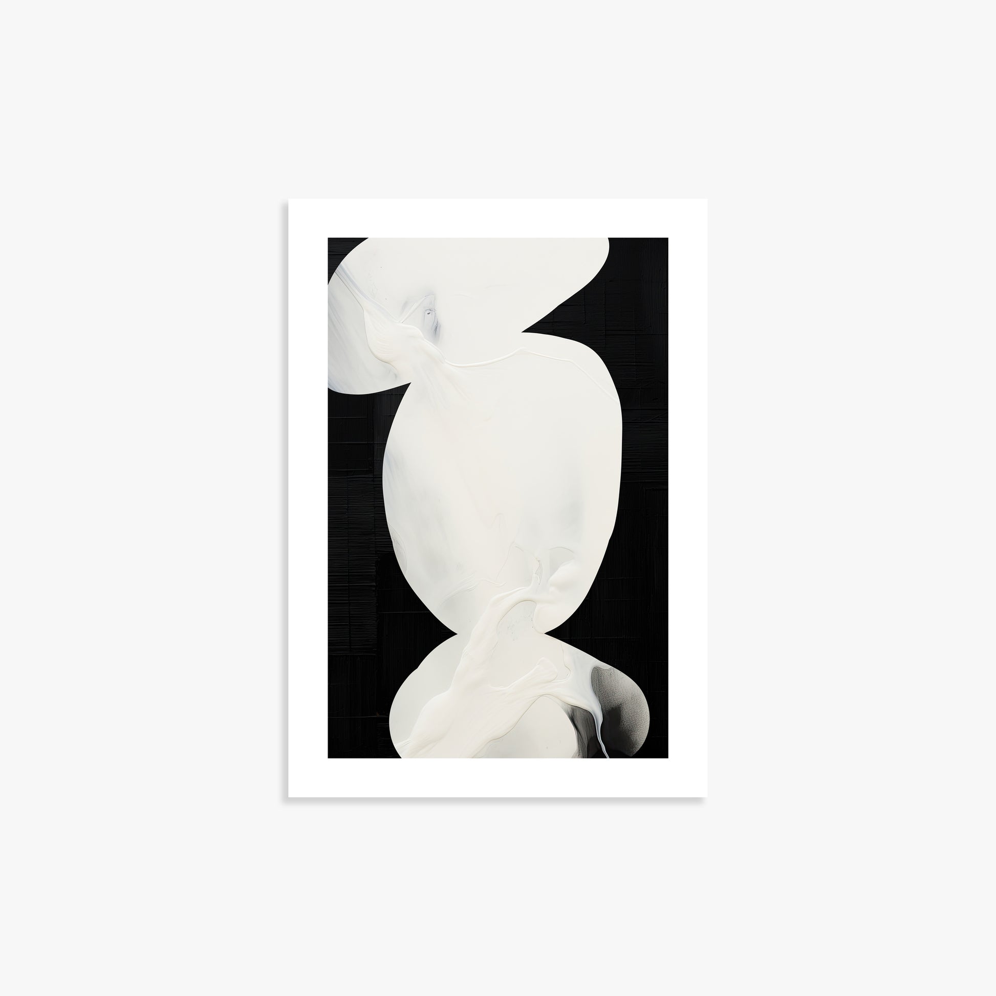 Ivory Silhouette, 21x30cm Printed Poster