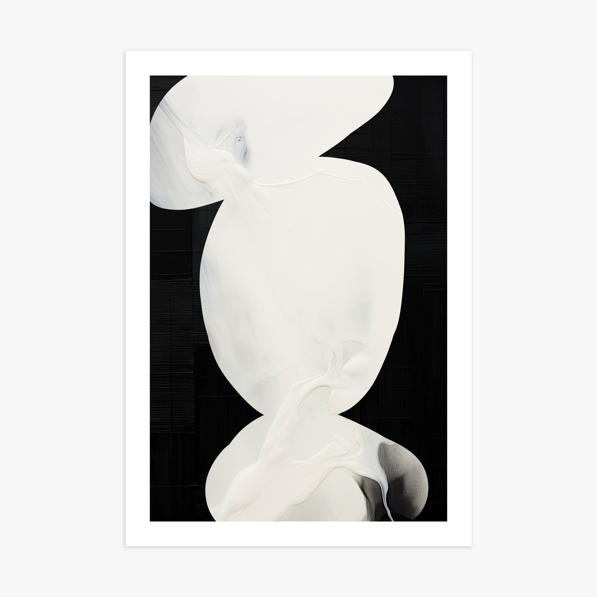 Ivory Silhouette, 70x100cm Printed Poster