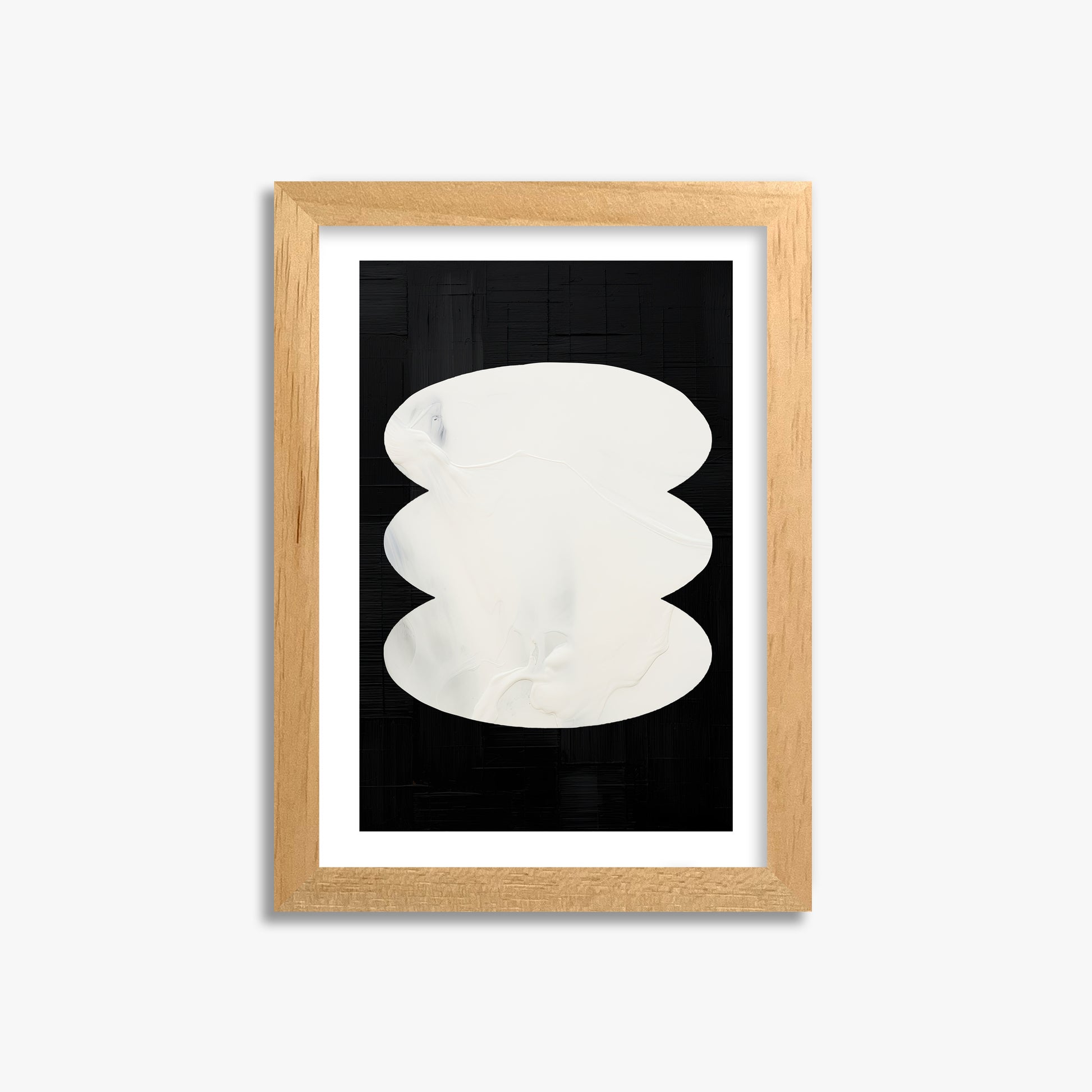 Dual Whispers, 21x30cm Oak Framed Art Reproduction
