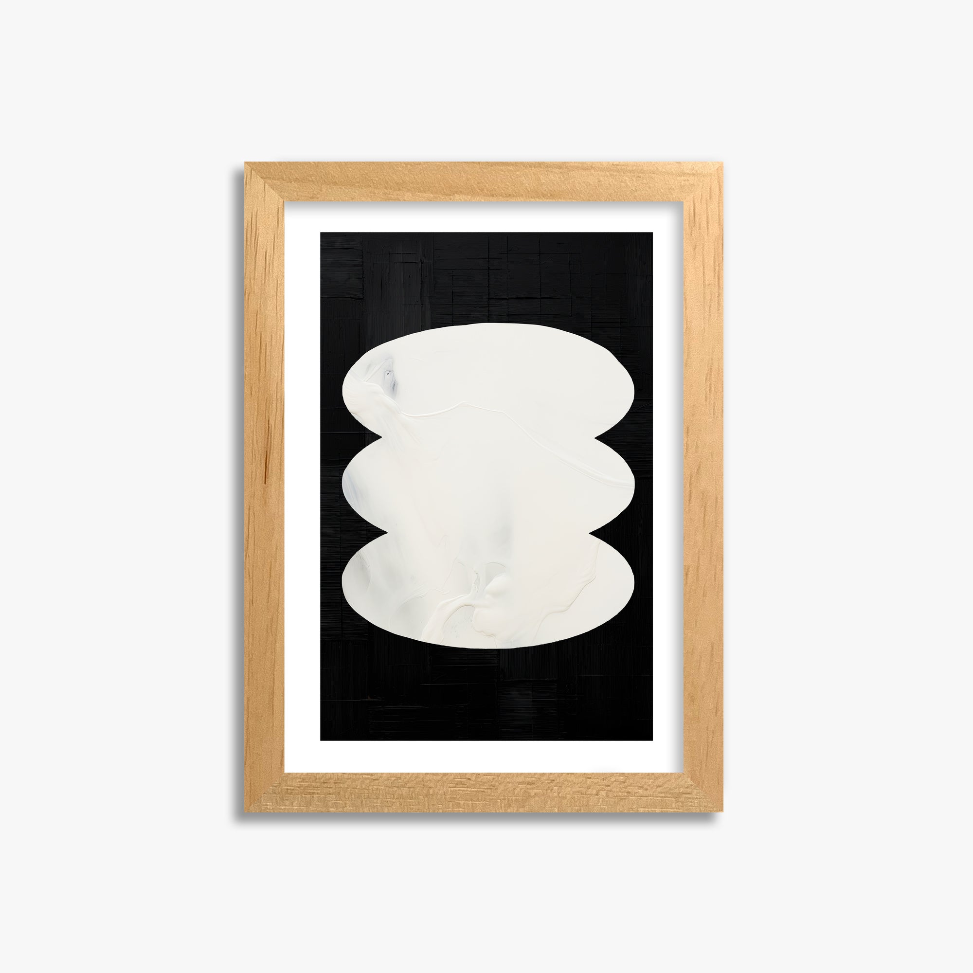 Dual Whispers, 21x30cm Oak Framed Art Reproduction