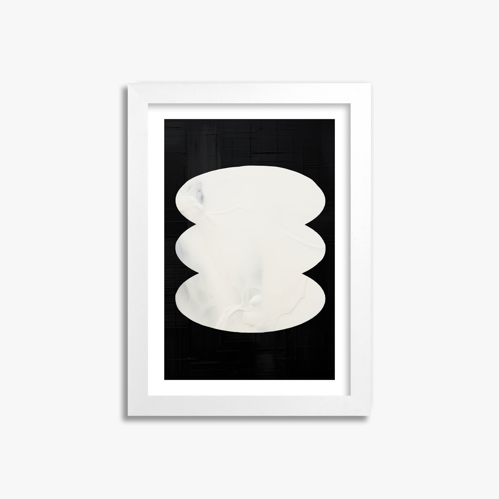 Dual Whispers, 21x30cm Whitek Framed Art Reproduction