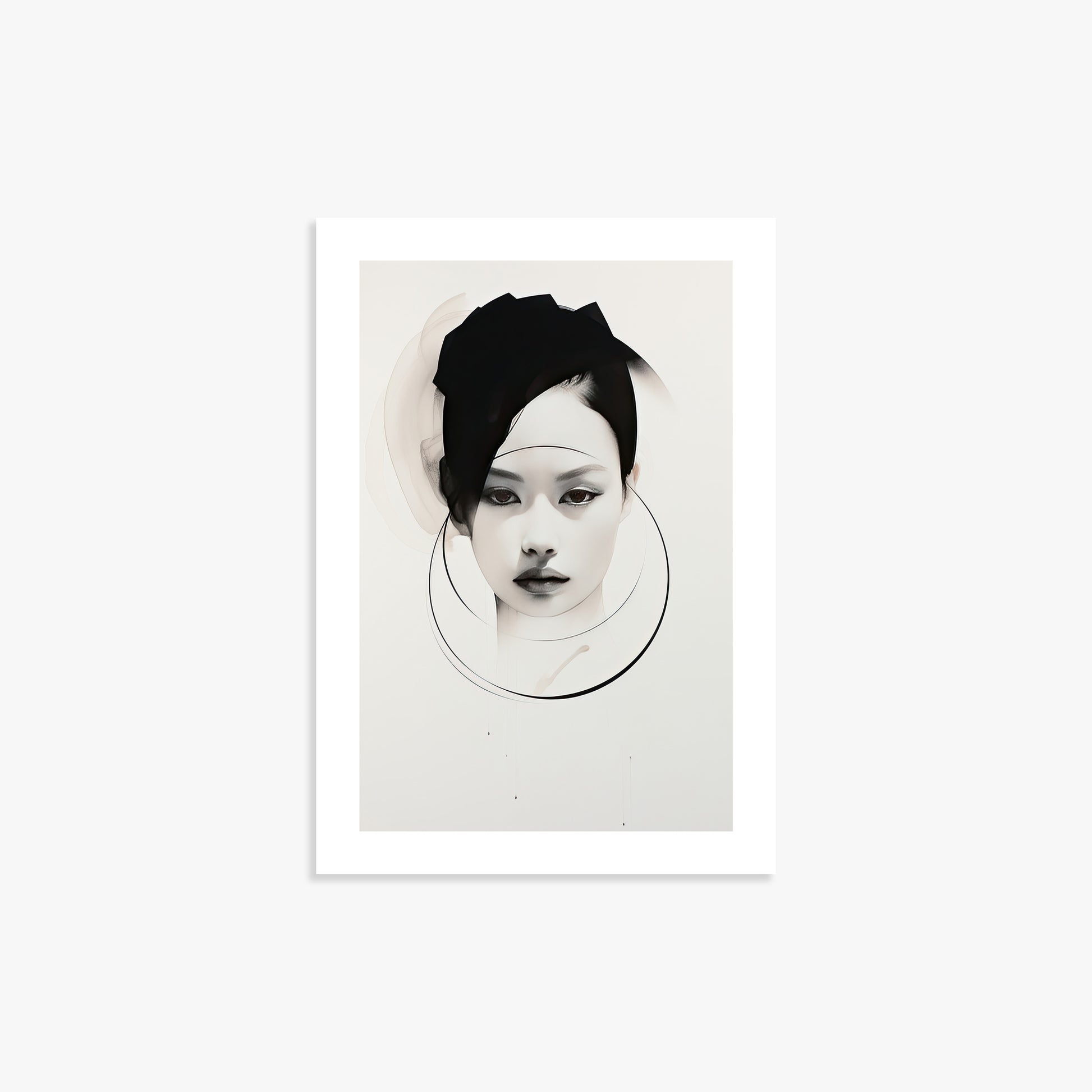 Encircled Gaze, 21x30cm Printed Poster