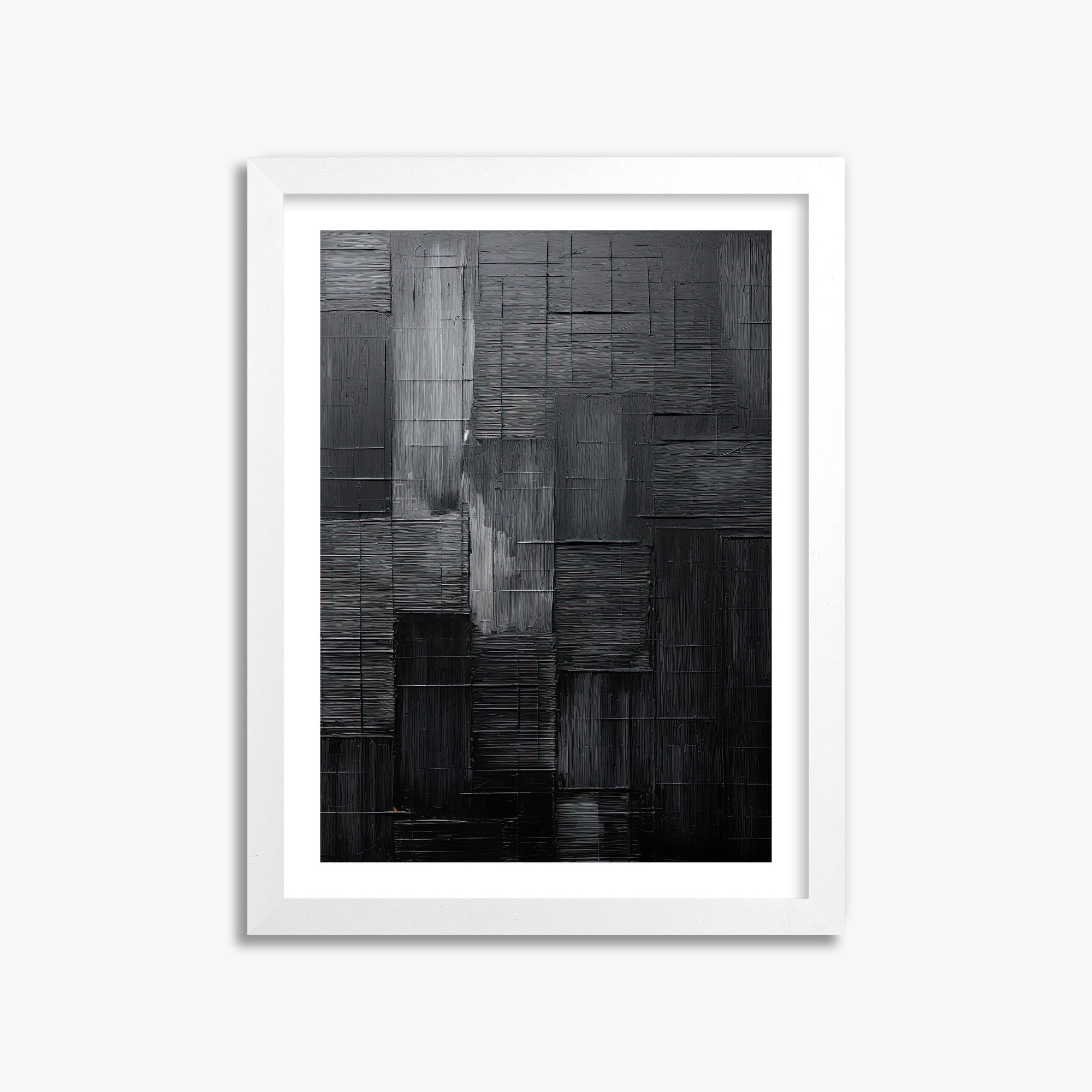 Midnight Labyrinth, 30x40cm Whitek Framed Art Reproduction