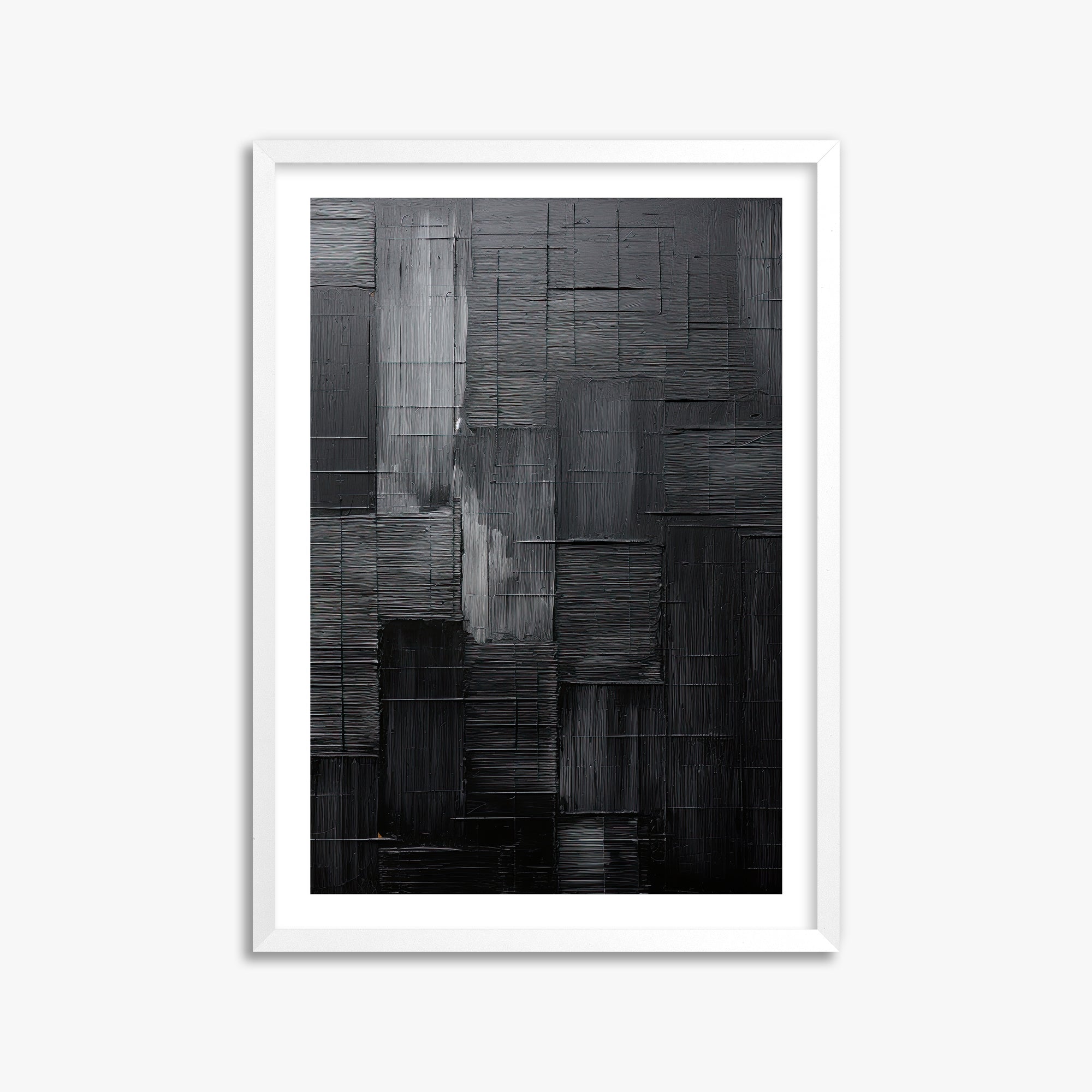 Midnight Labyrinth, 50x70cm Whitek Framed Art Reproduction