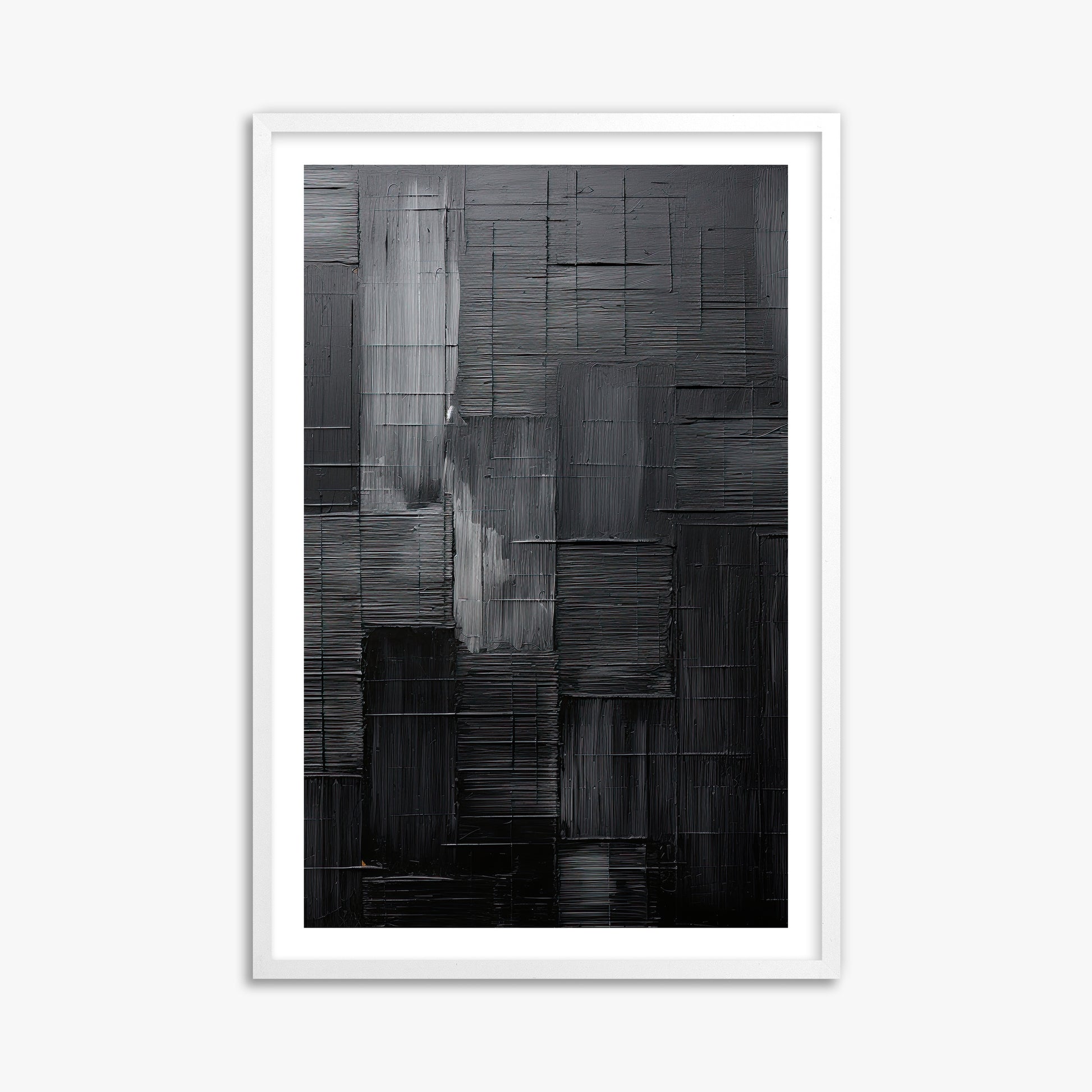 Midnight Labyrinth, 61x91cm Whitek Framed Art Reproduction