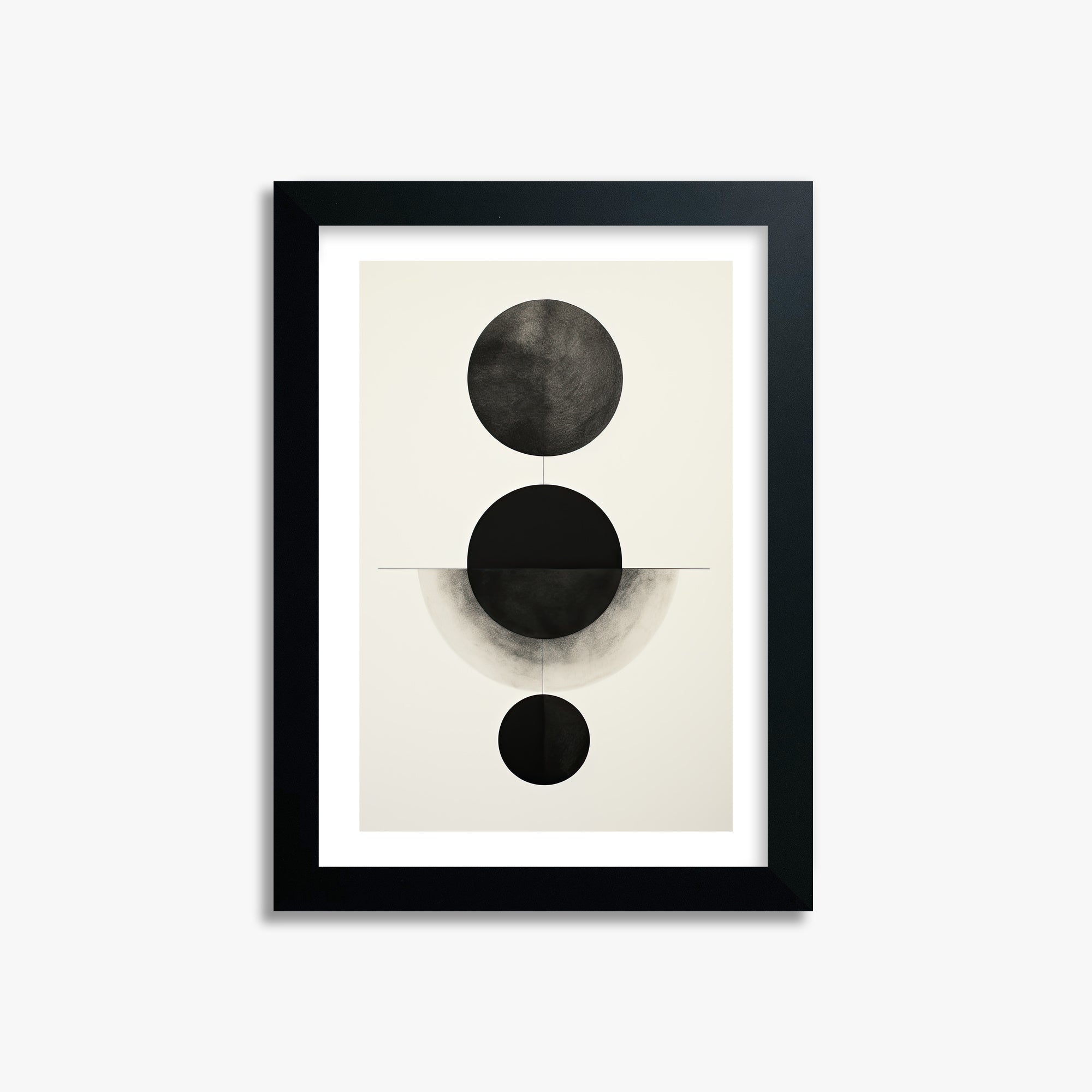 Lunar Alignment, 21x30cm Black Framed Art Reproduction