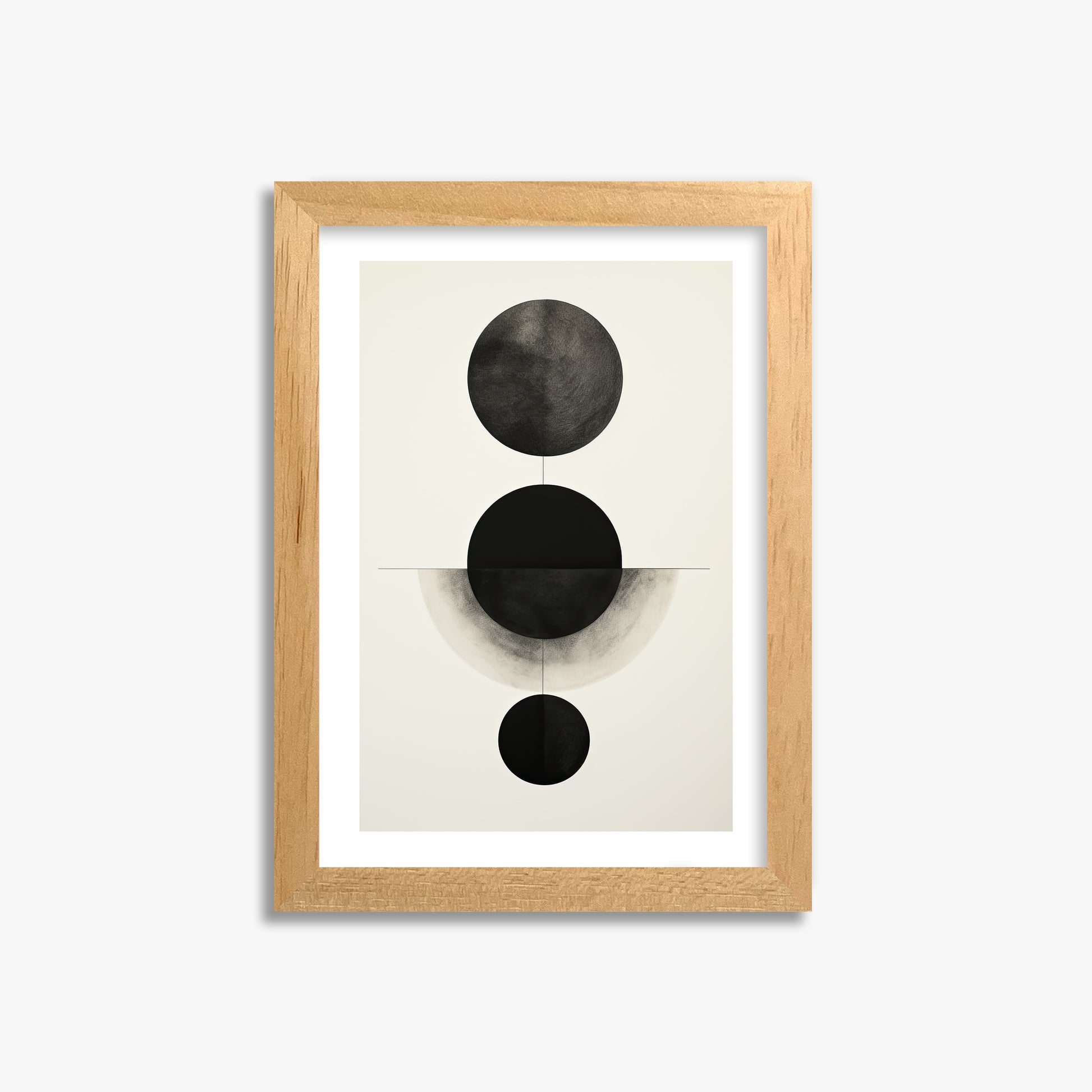 Lunar Alignment, 21x30cm Oak Framed Art Reproduction