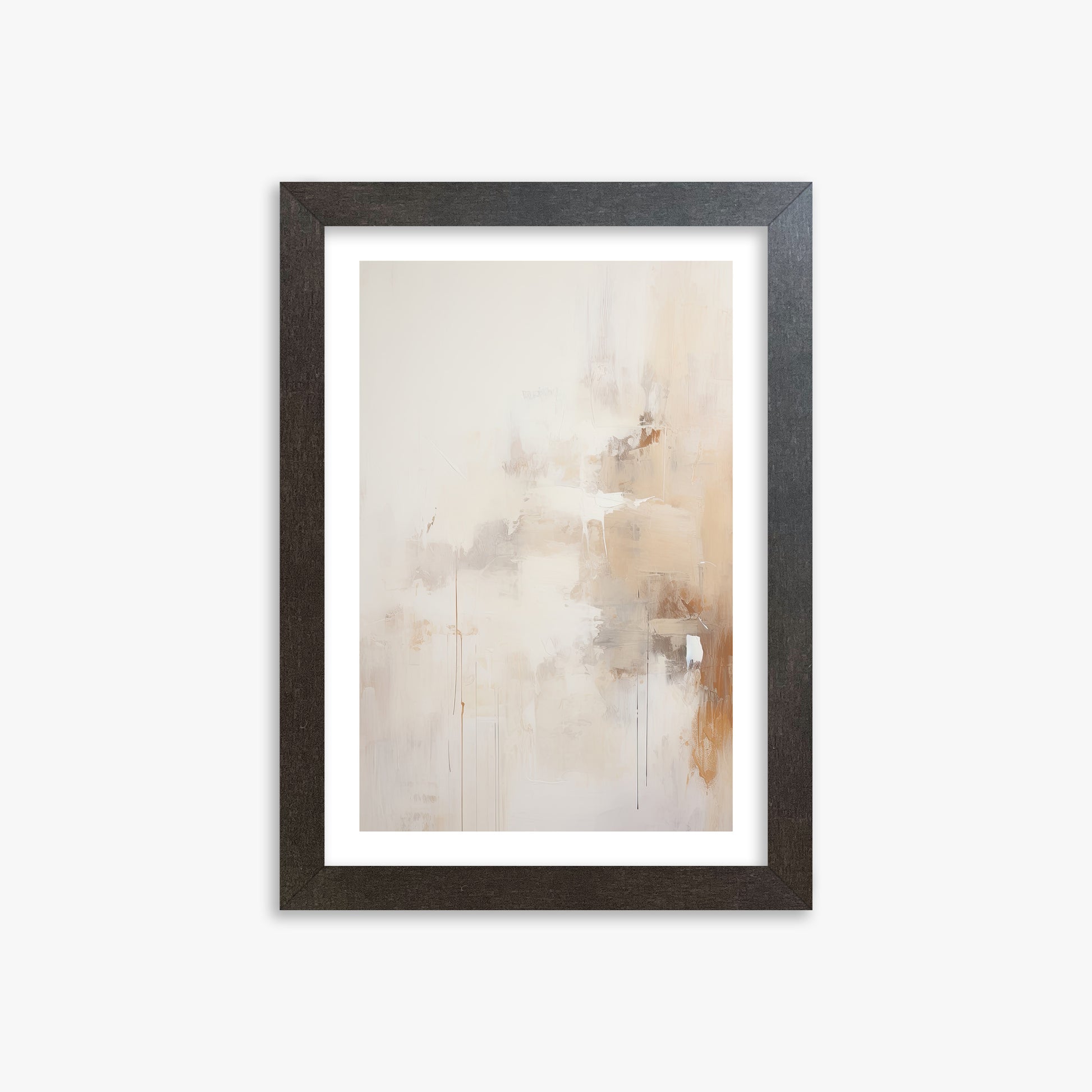 Sandstorm Reverie, 21x30cm Framed Art Reproduction With Espresso Frame