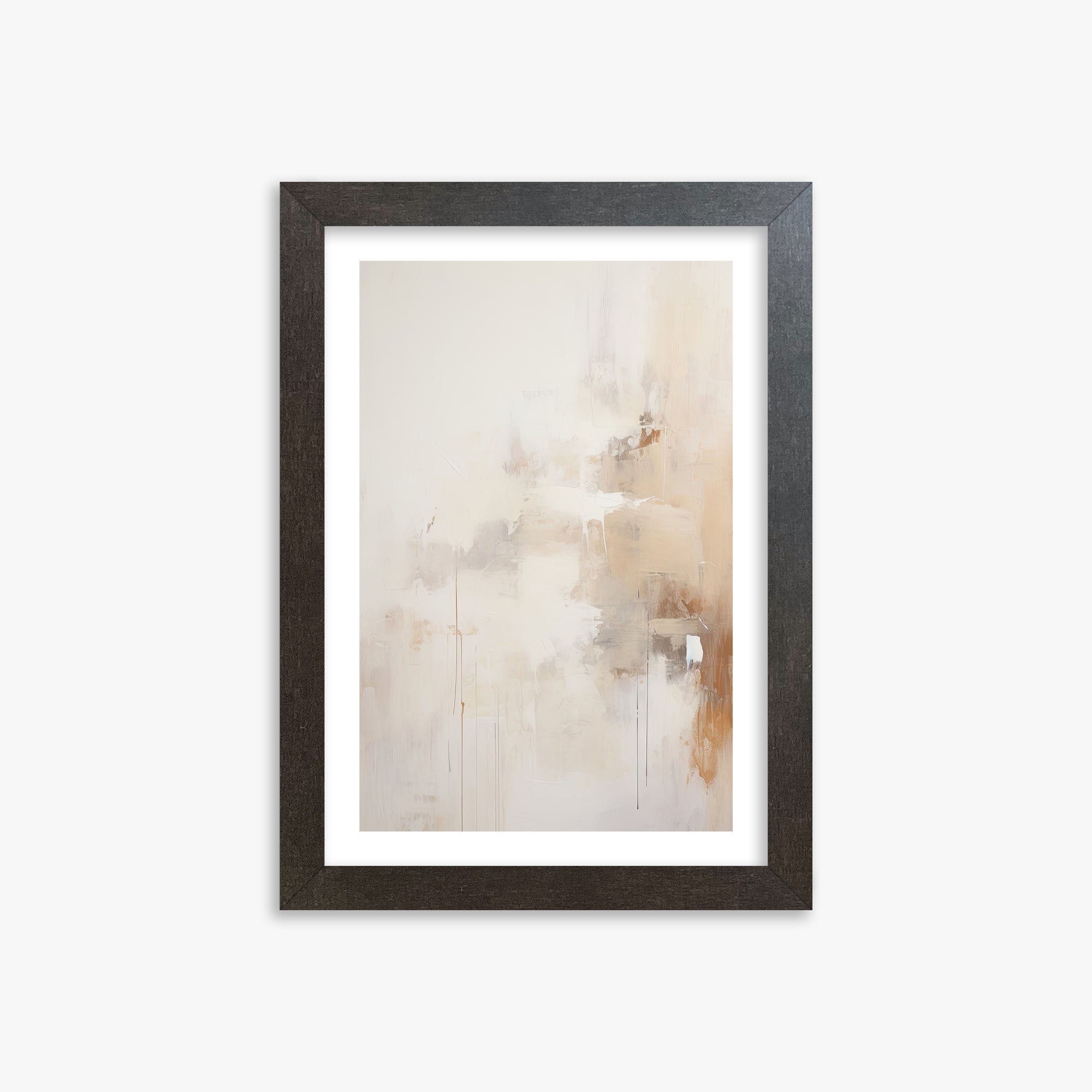 Sandstorm Reverie, 21x30cm Framed Art Reproduction With Espresso Frame