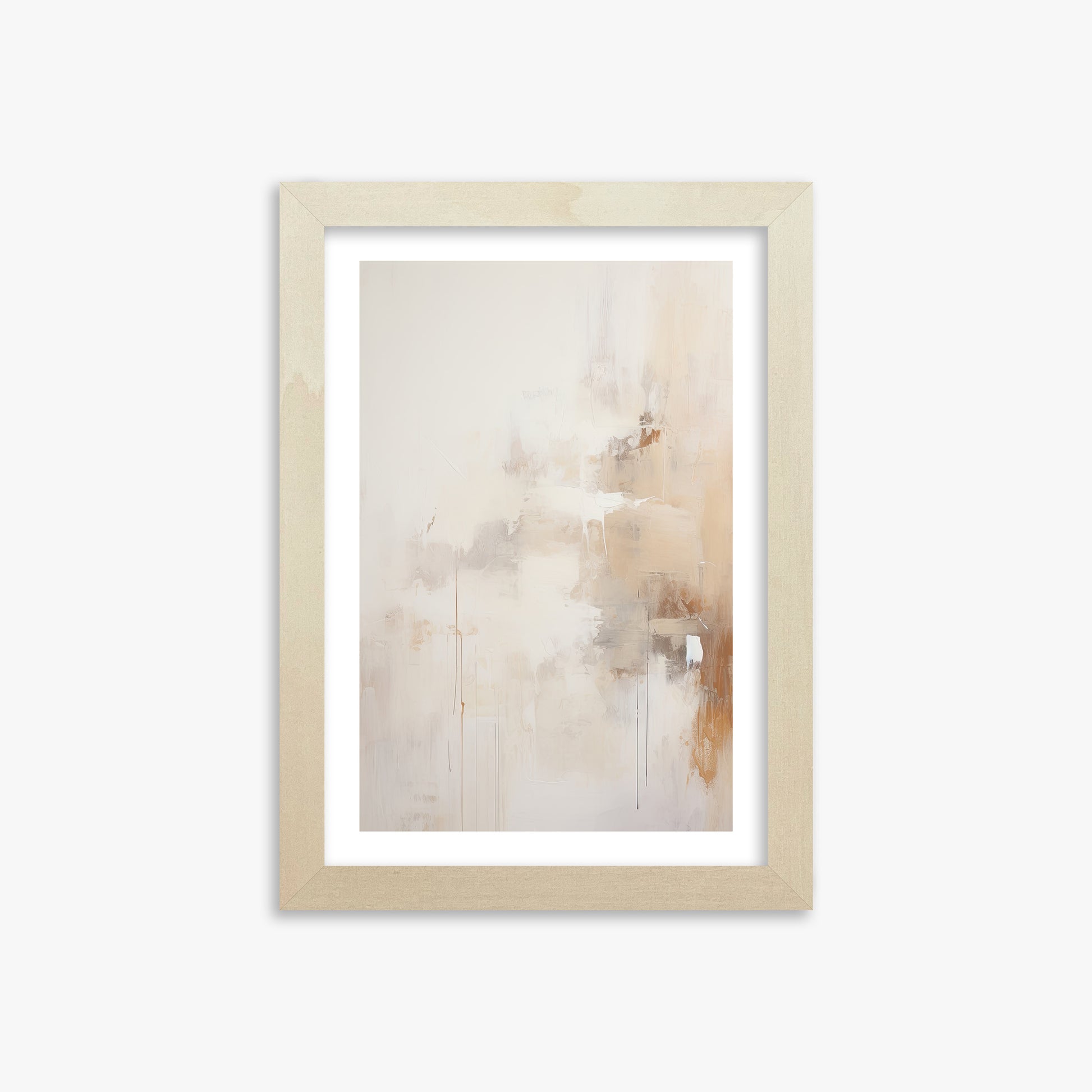 Sandstorm Reverie, 21x30cm Framed Art Reproduction With Lime Wood Frame
