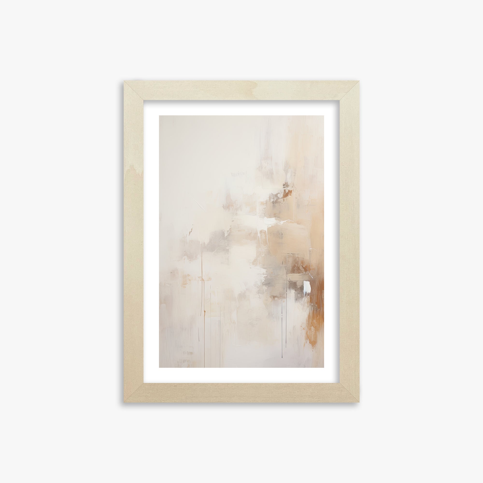 Sandstorm Reverie, 21x30cm Framed Art Reproduction With Lime Wood Frame
