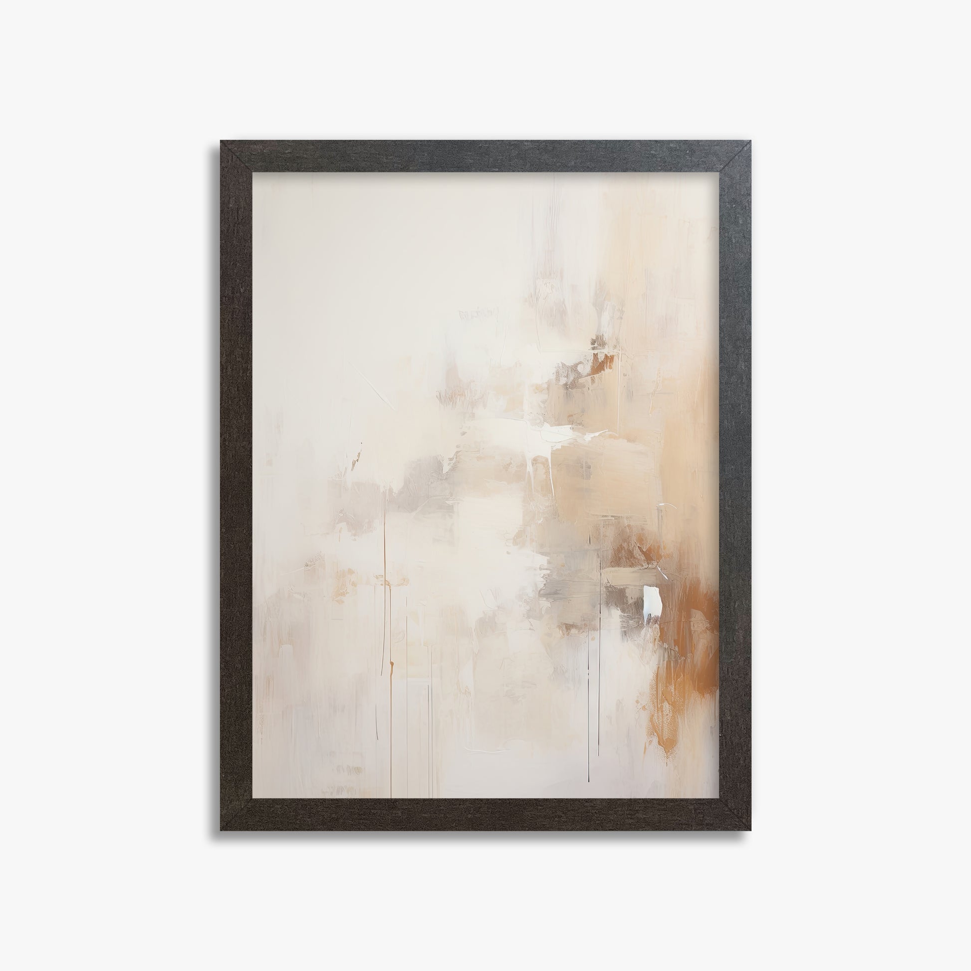 Sandstorm Reverie, 30x40cm Framed Art Reproduction With Espresso Frame