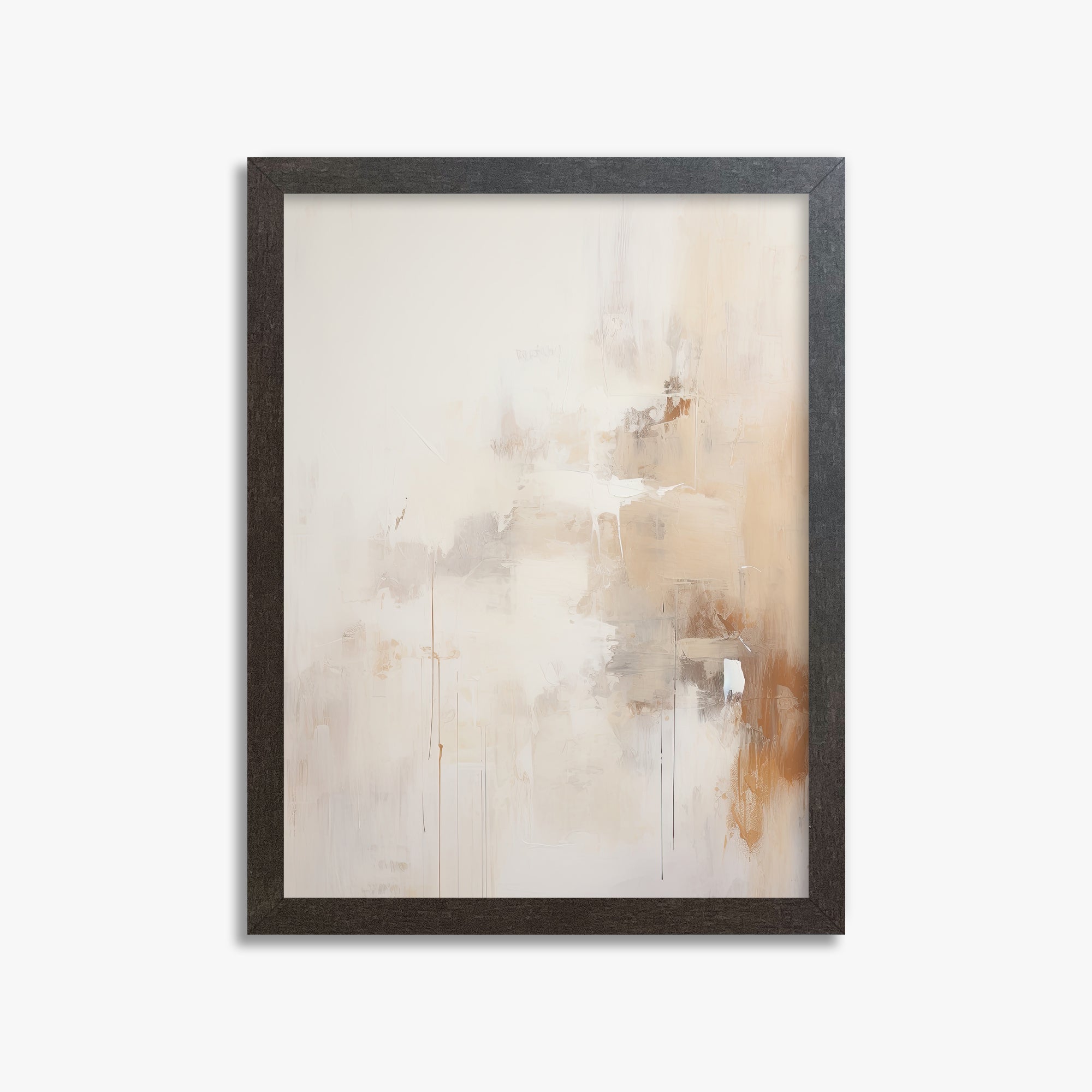Sandstorm Reverie, 30x40cm Framed Art Reproduction With Espresso Frame
