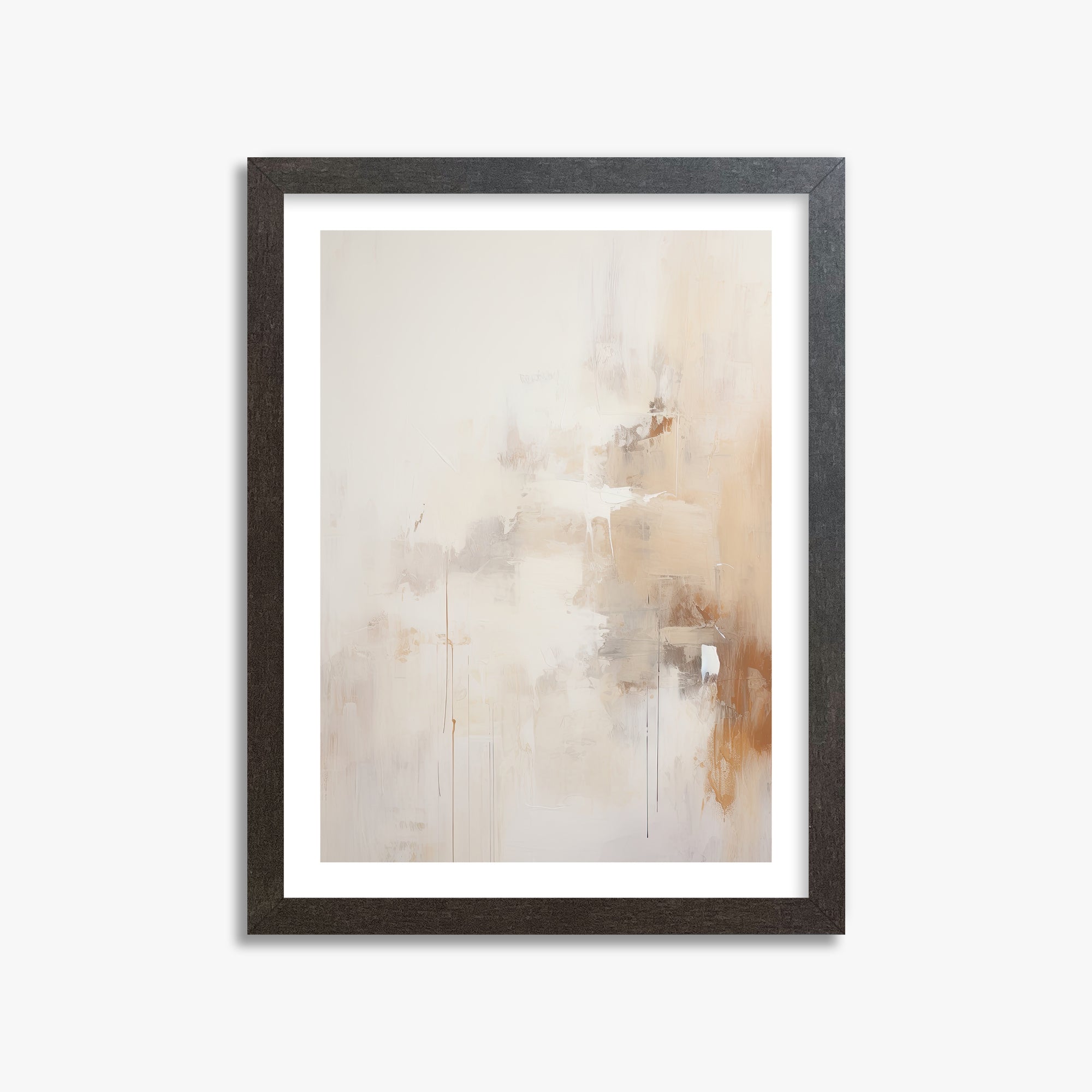 Sandstorm Reverie, 30x40cm Framed Art Reproduction With Espresso Frame